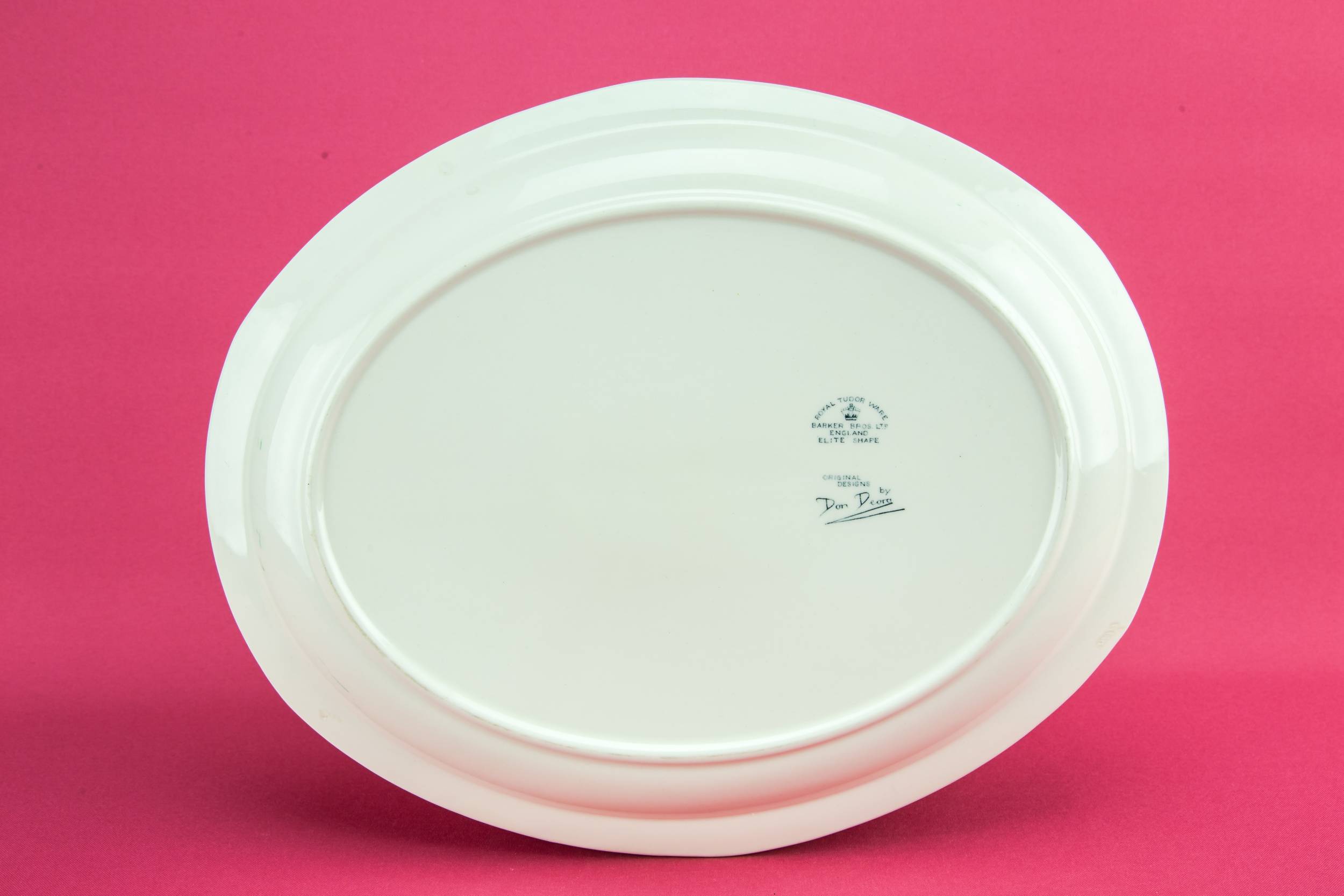Mid-Century Modern Pottery — Mid-Century Modern platter 2