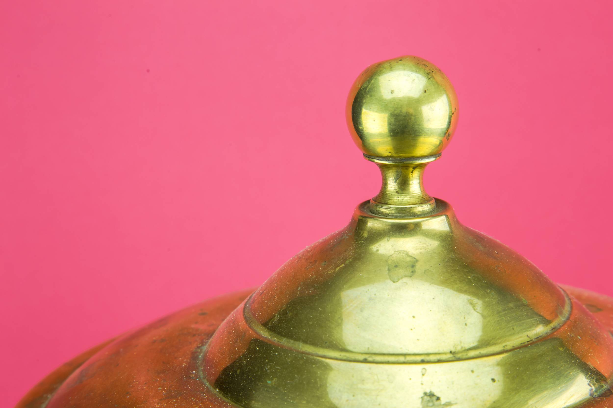 Antique Masonic Brass — Masonic brass bucket 4