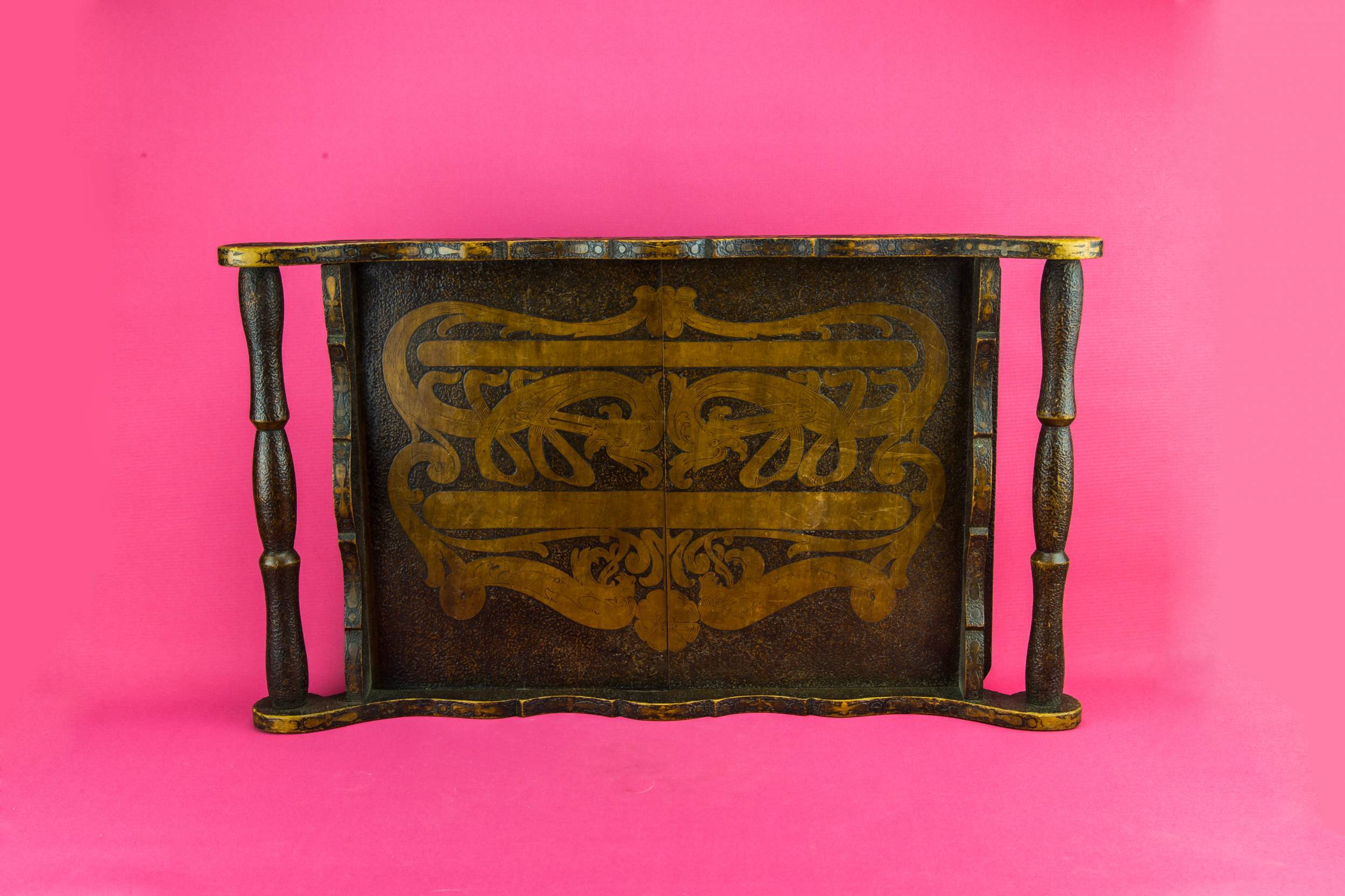 Arts Crafts Antique — Arts & Crafts wooden tray