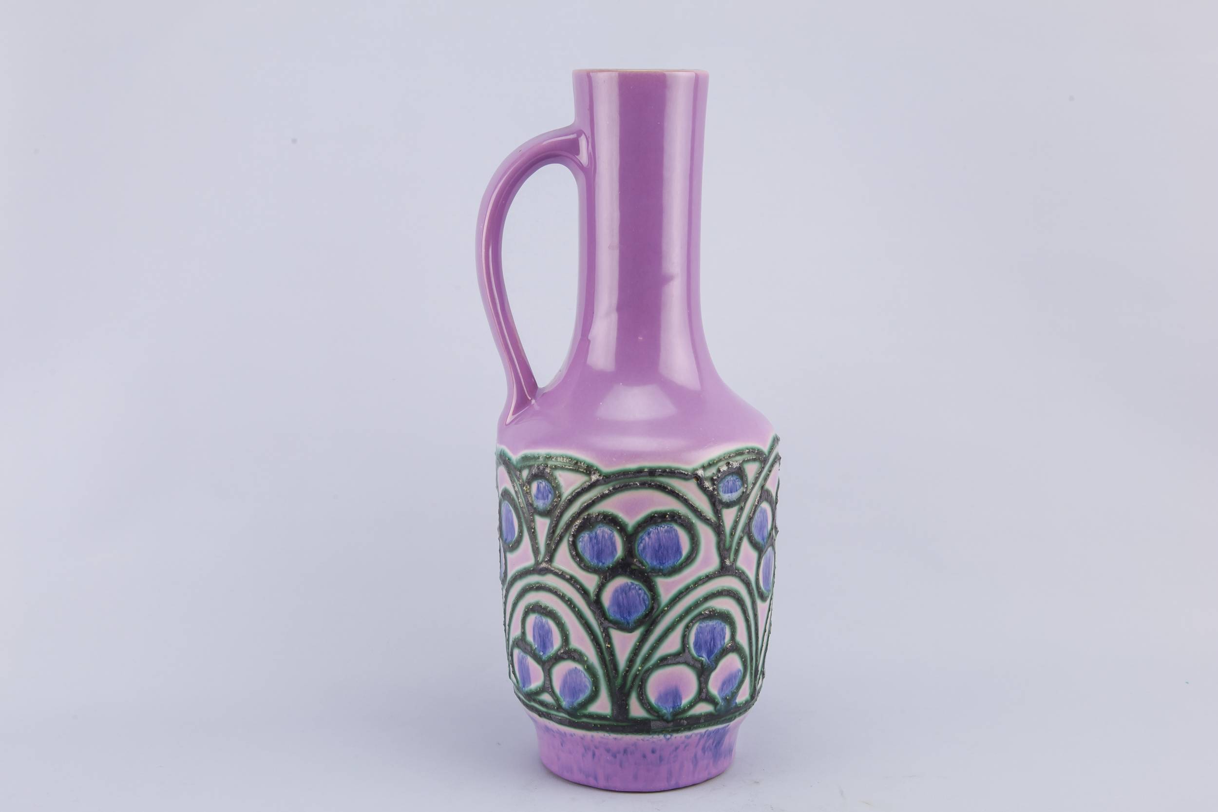 Vintage Pottery Tall — Modernist pottery vase 1