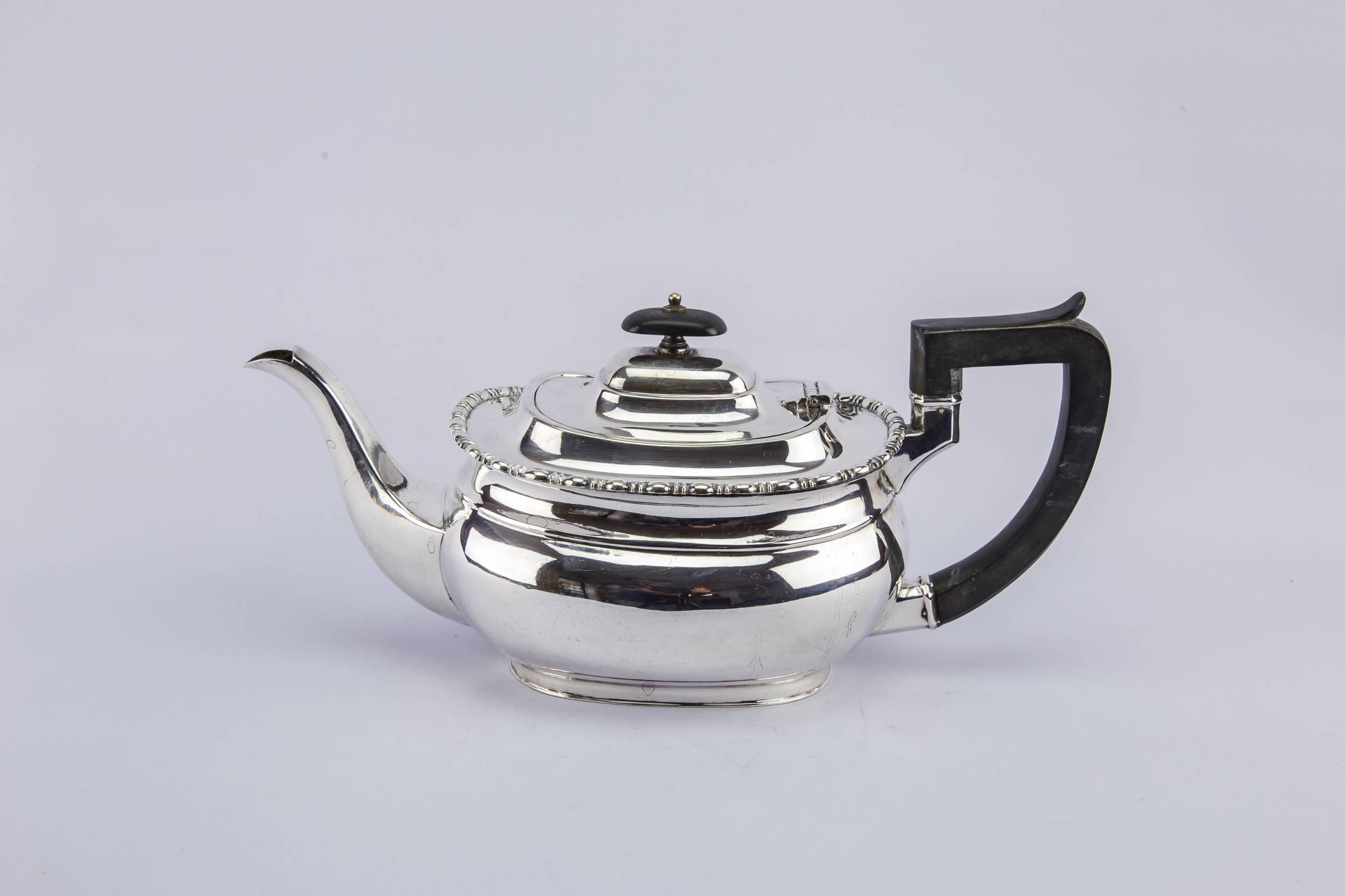 Silver Plated Metal — Medium Neo-Classical teapot