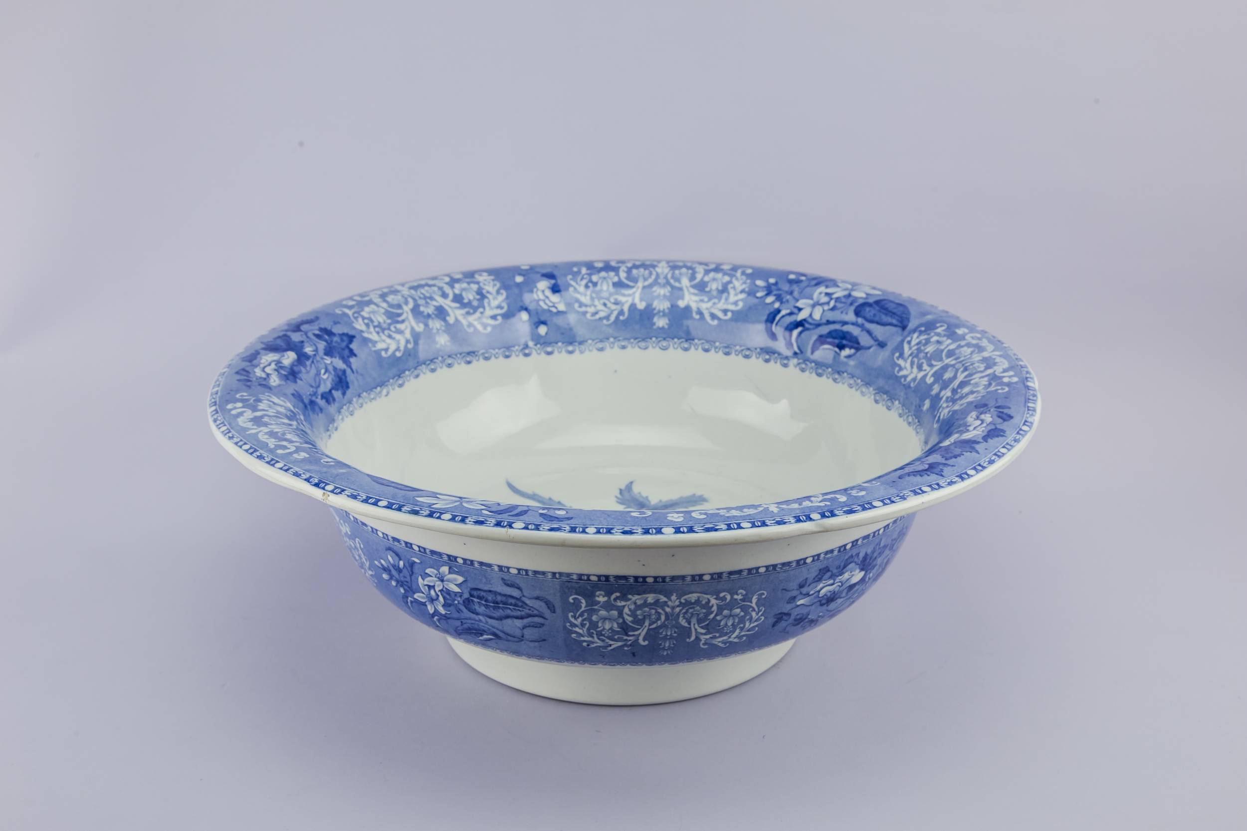 Opulent Vintage Dish — Large Spode pottery bowl