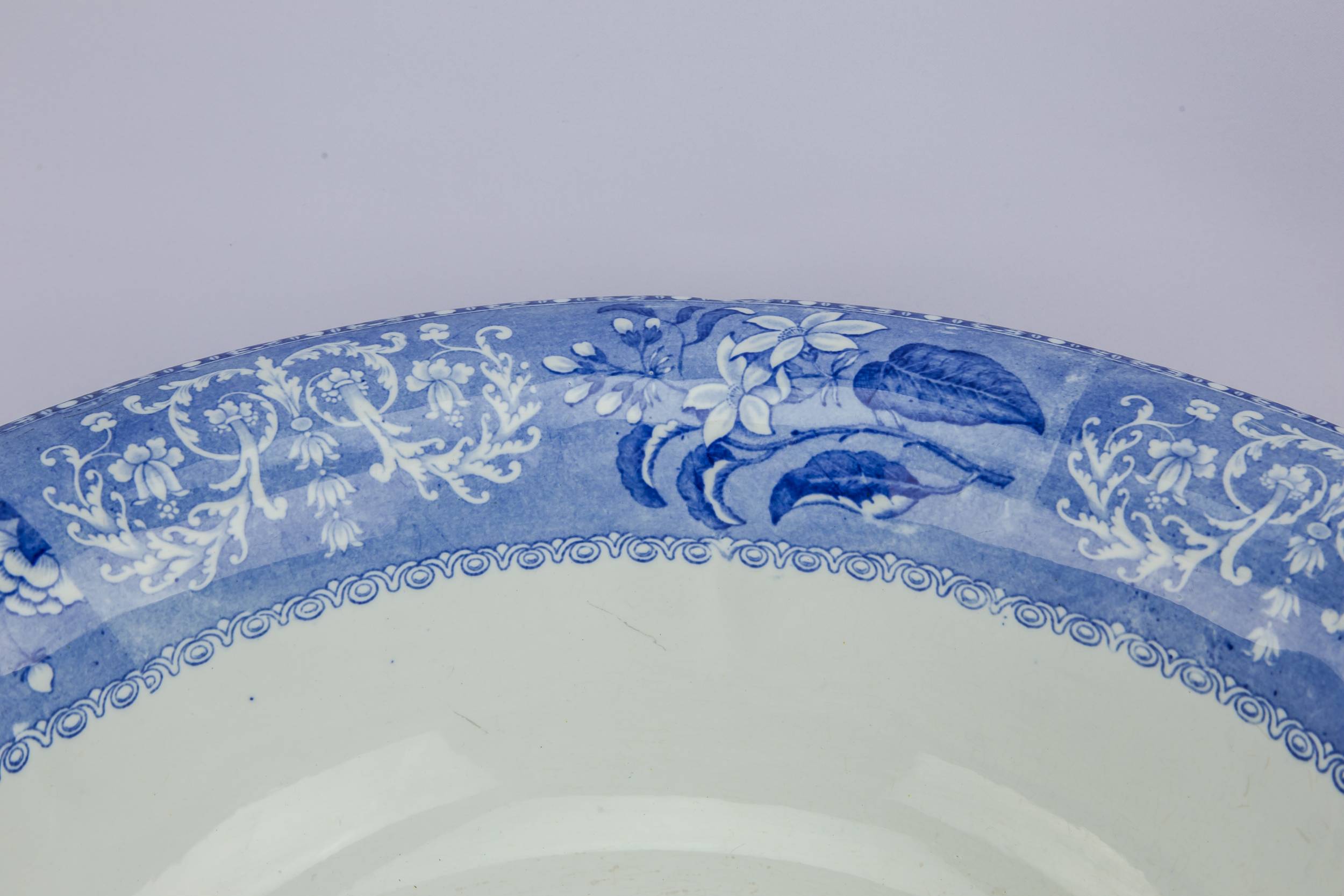 Opulent Vintage Dish — Large Spode pottery bowl 1