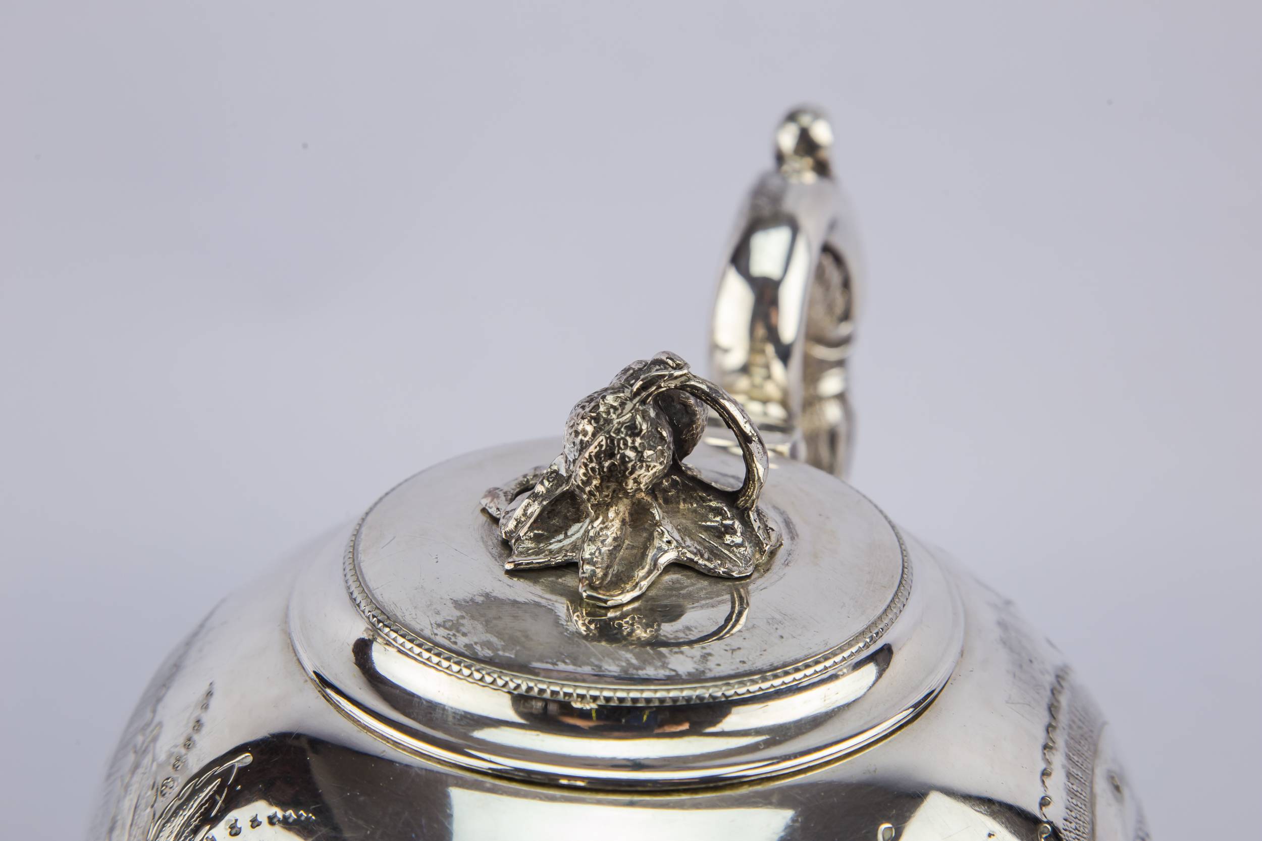 Spectacular Silver Plated — Silver plated tea set 4