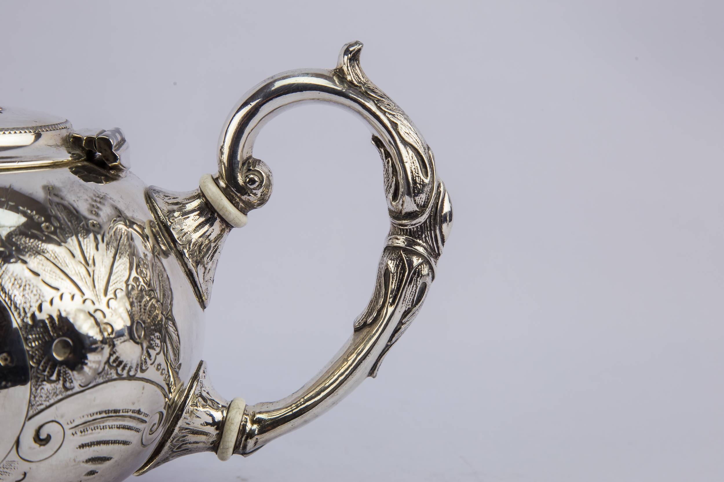 Spectacular Silver Plated — Silver plated tea set 1