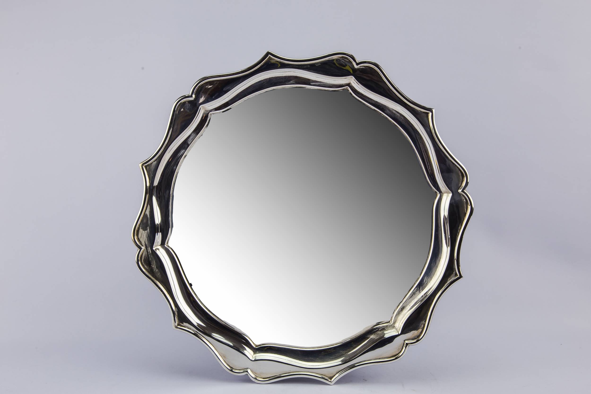 Victorian Silver Plated — Silver plated drinks tray