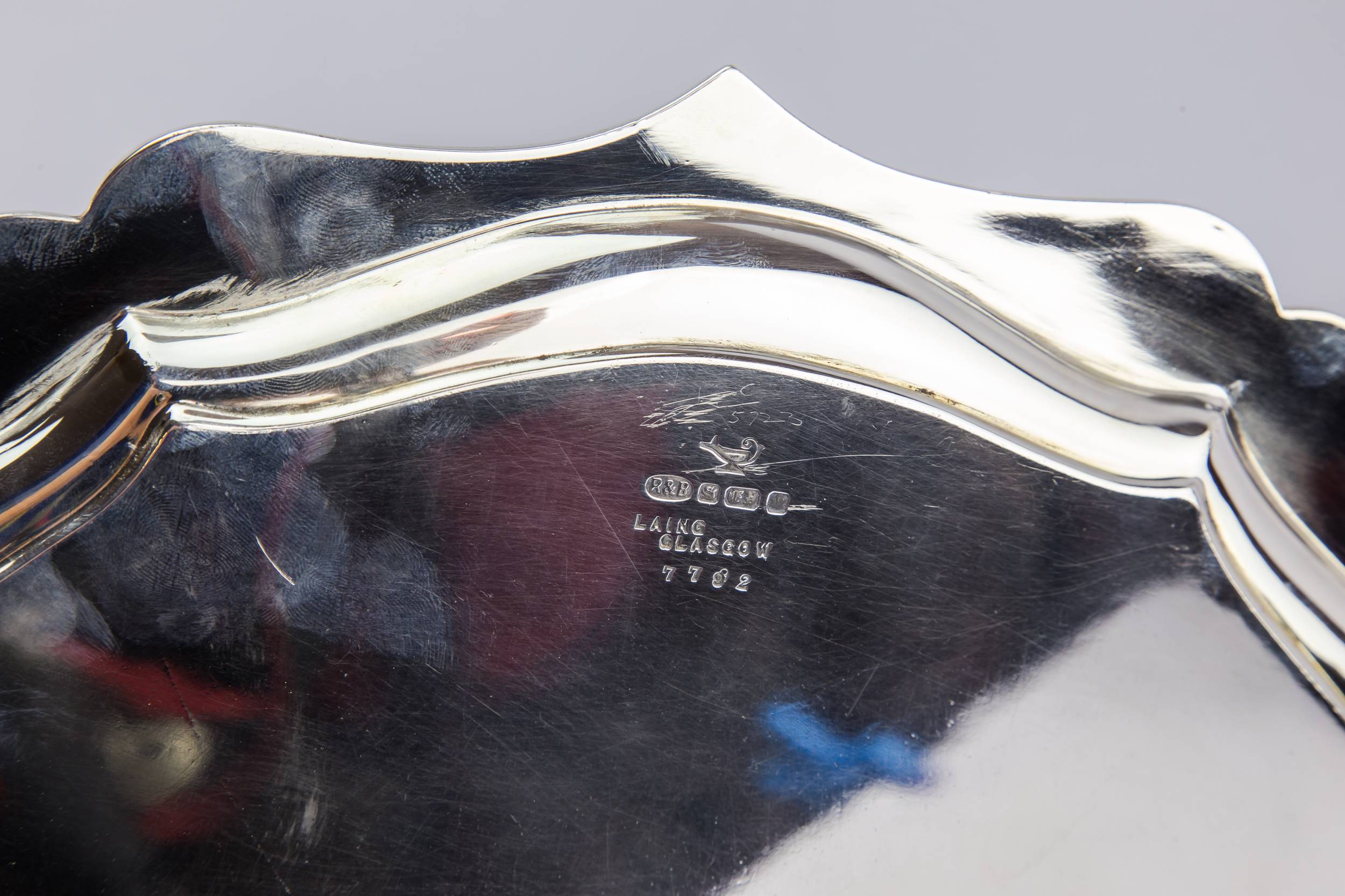 Victorian Silver Plated — Silver plated drinks tray 2