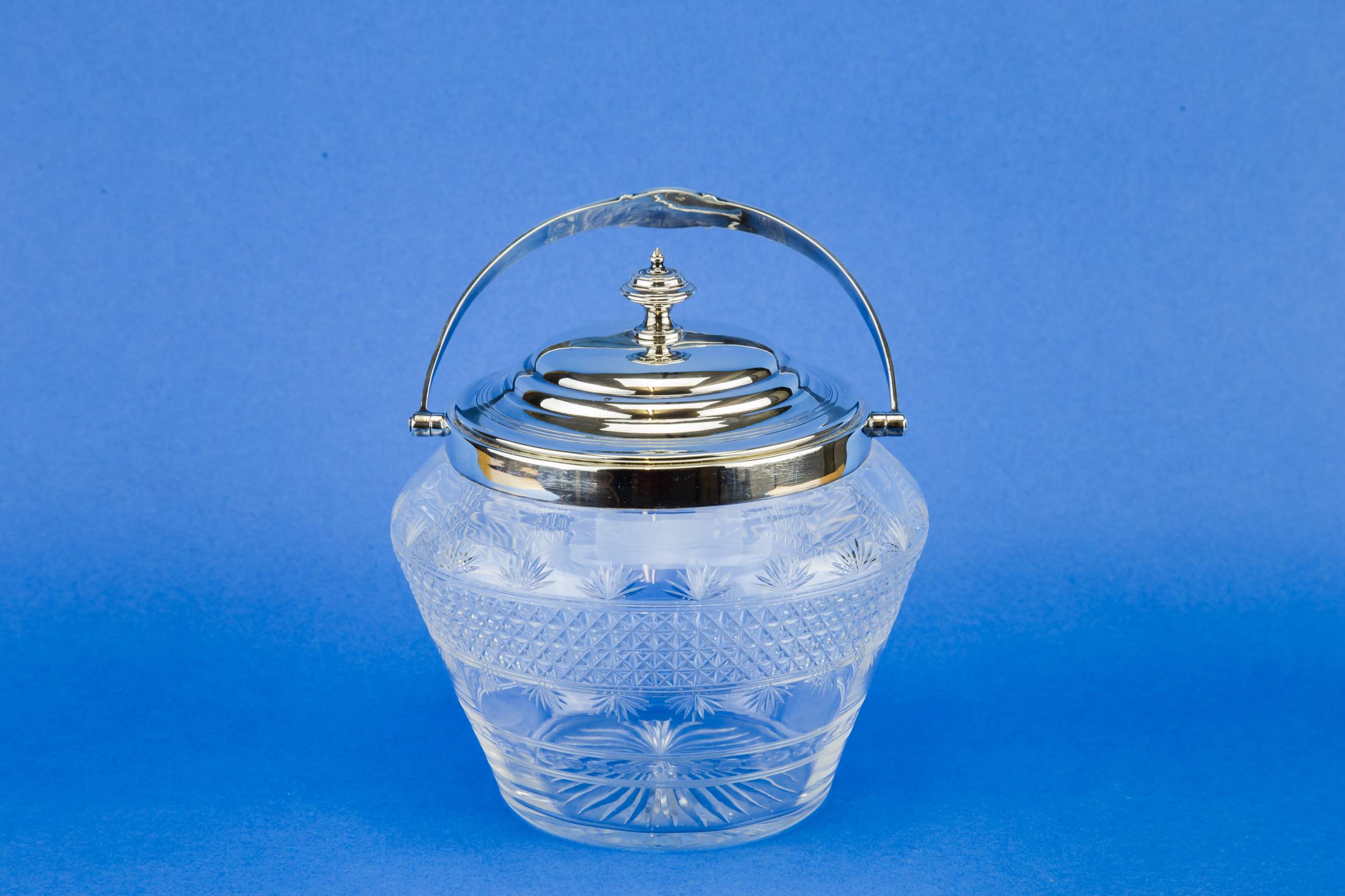 Sterling Silver Luxurious — Silver & glass ice bucket