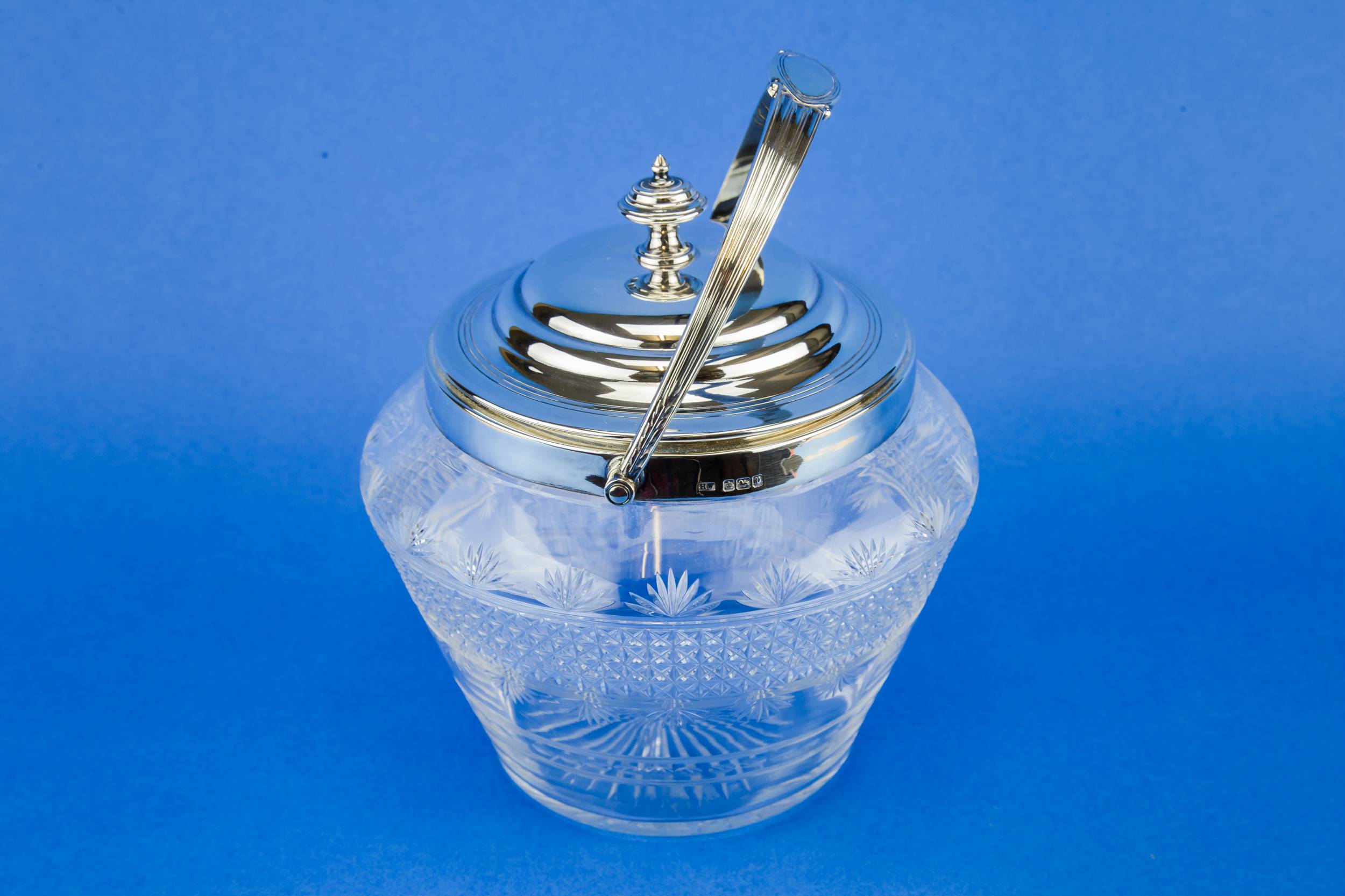 Sterling Silver Luxurious — Silver & glass ice bucket 1