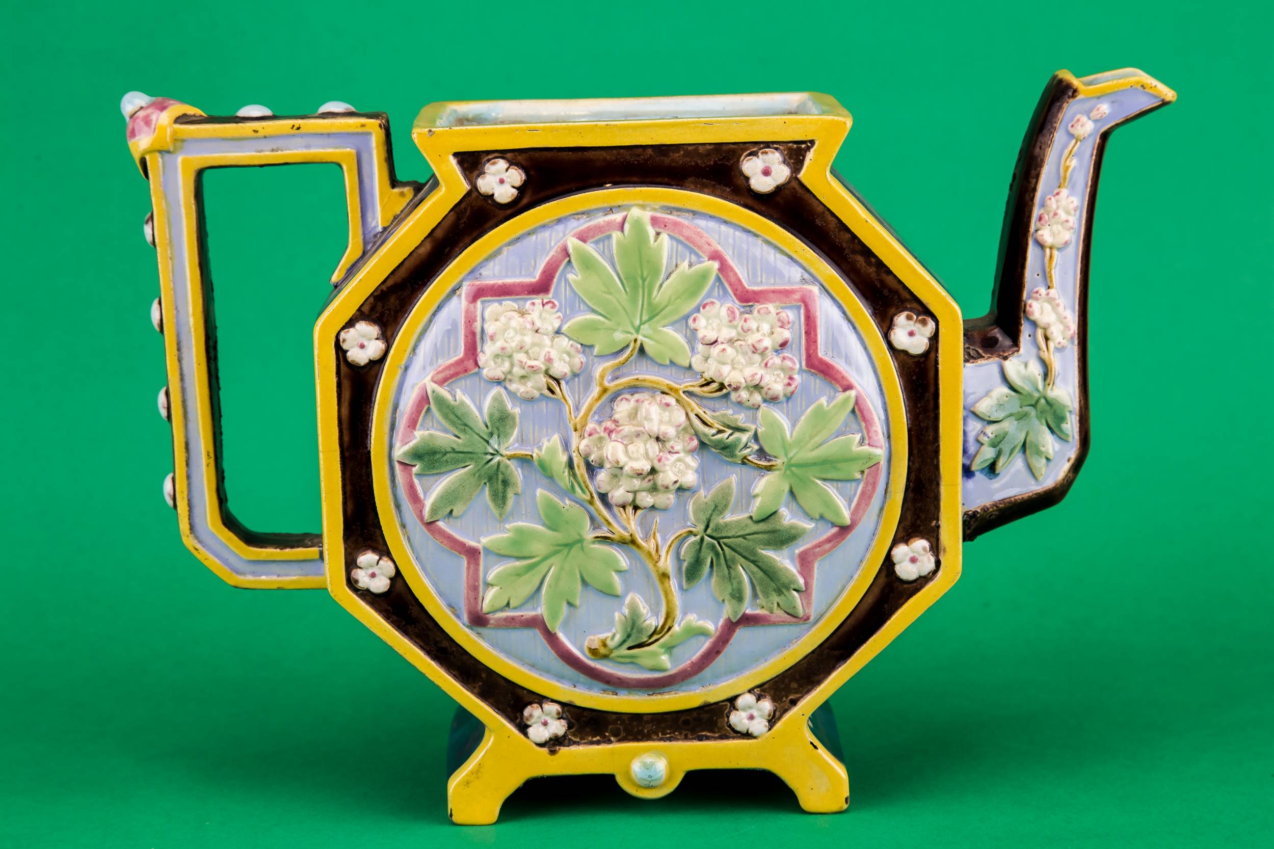 Antique Beautiful Majolica — Majolica water jug 1