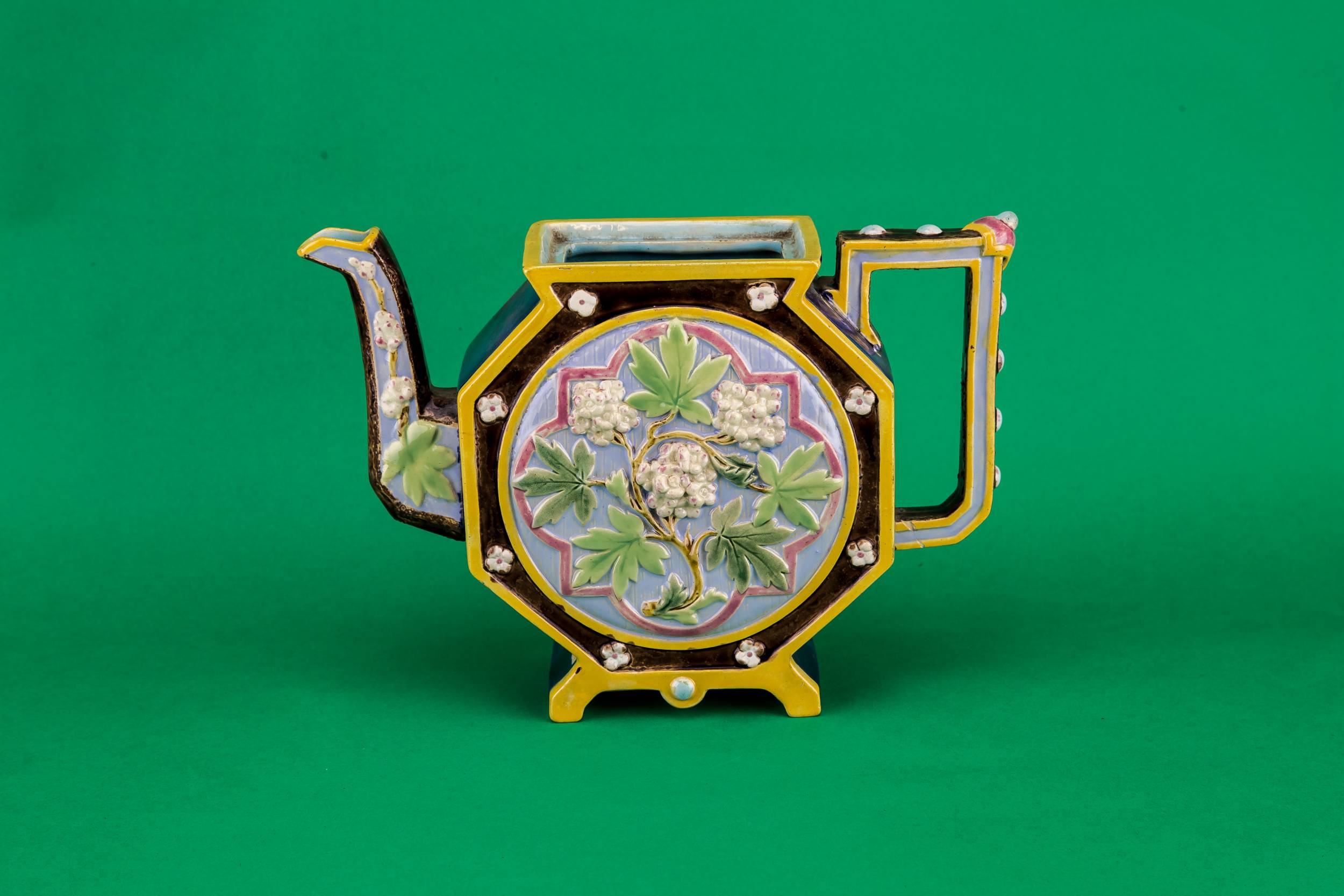 Antique Beautiful Majolica — Majolica water jug
