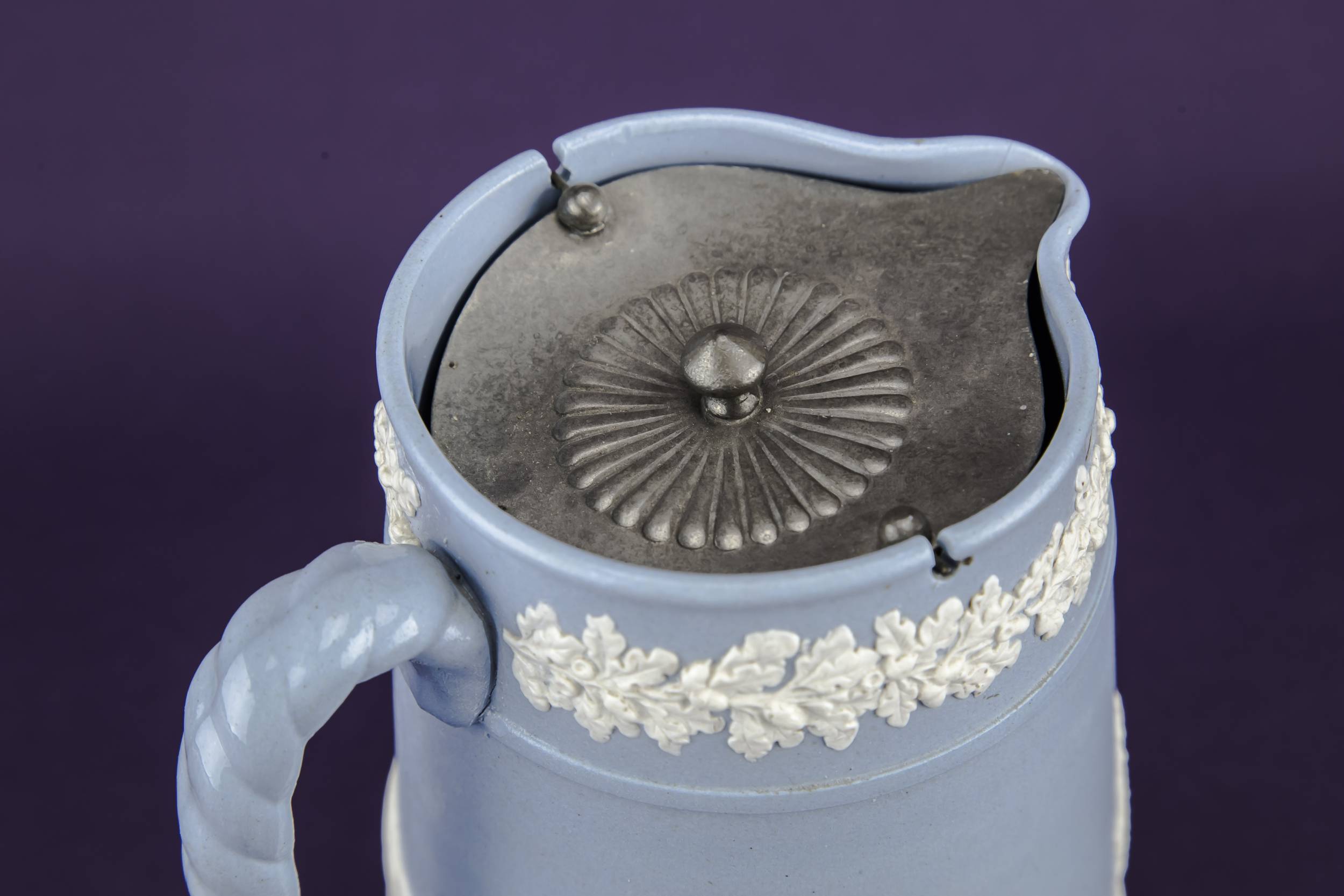 Porcelain Neo-classical Hunting — Jasperware water jug 2