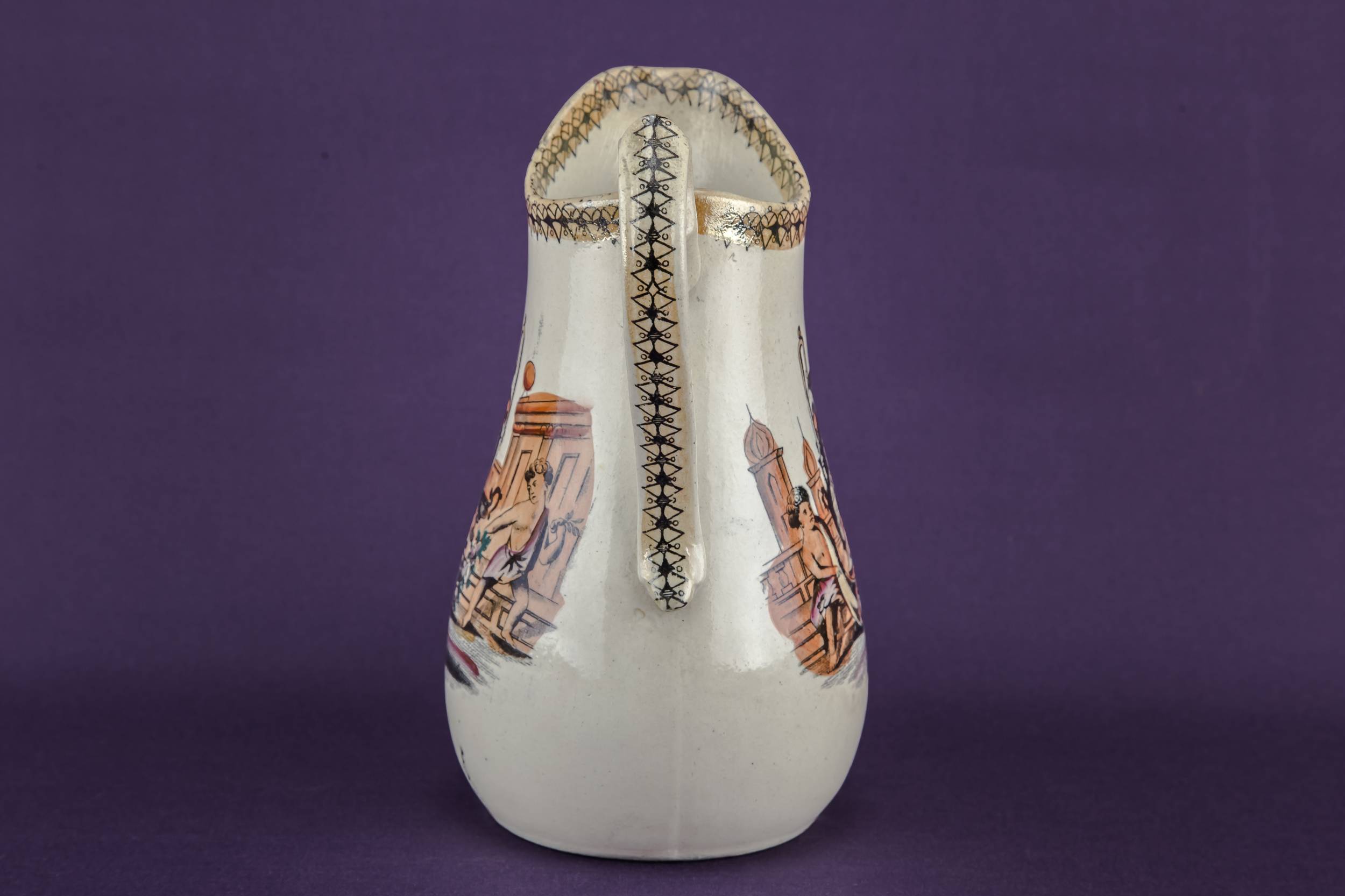 Ceramic Neo-classical Architectural — Rustic water jug 2
