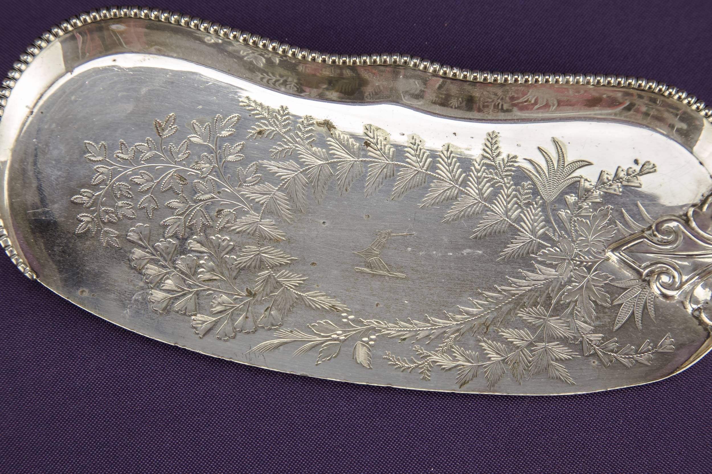 Silver Plated Elegant — Crumb tray 2