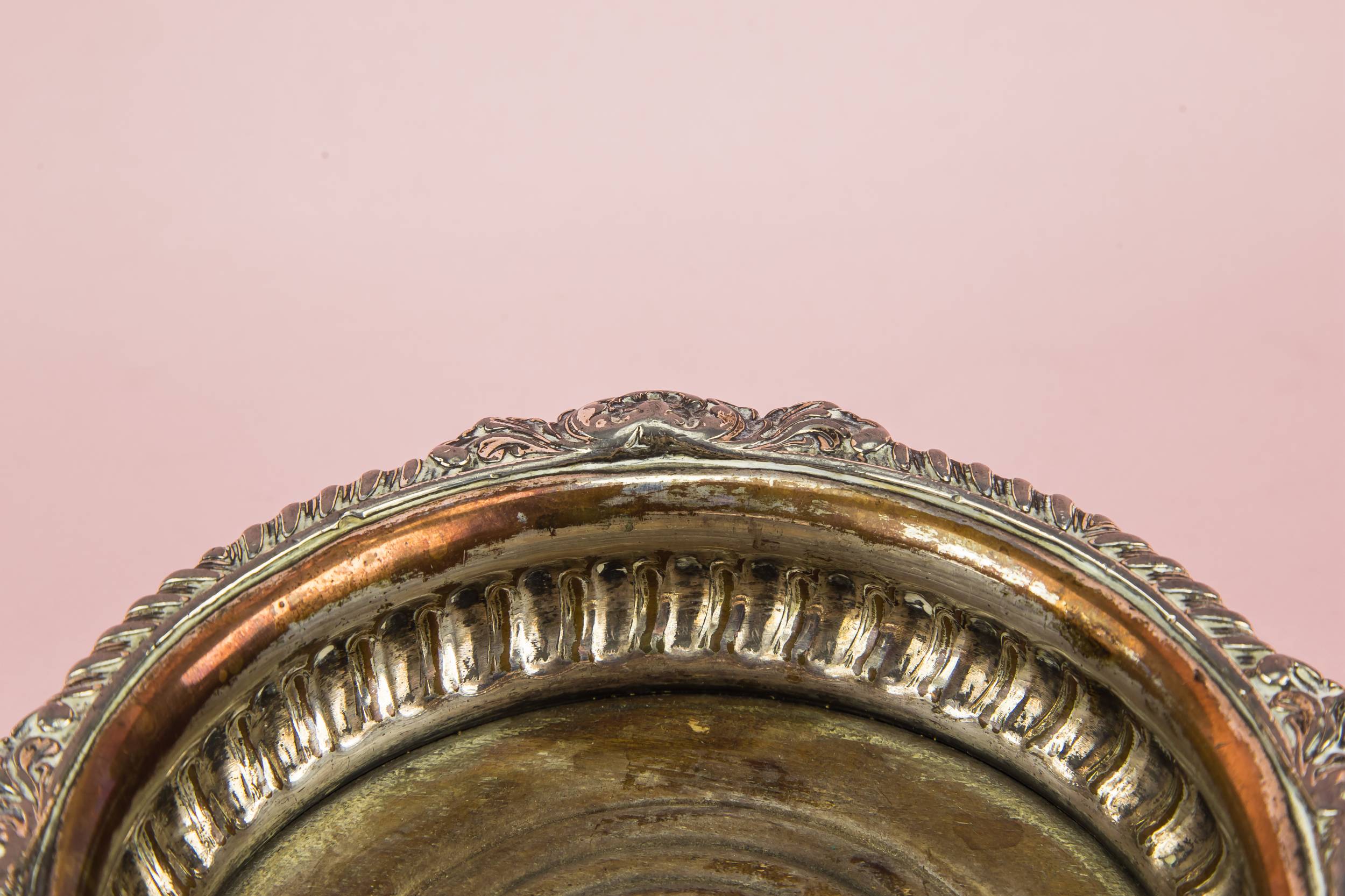 Shabby Chic Antique — Shabby chic bottle coaster 1