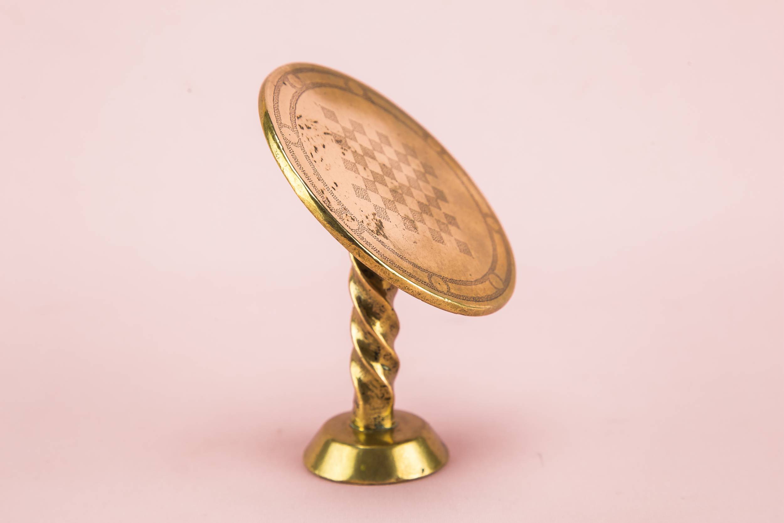 Unusual Antique Candle — Candle light mirror