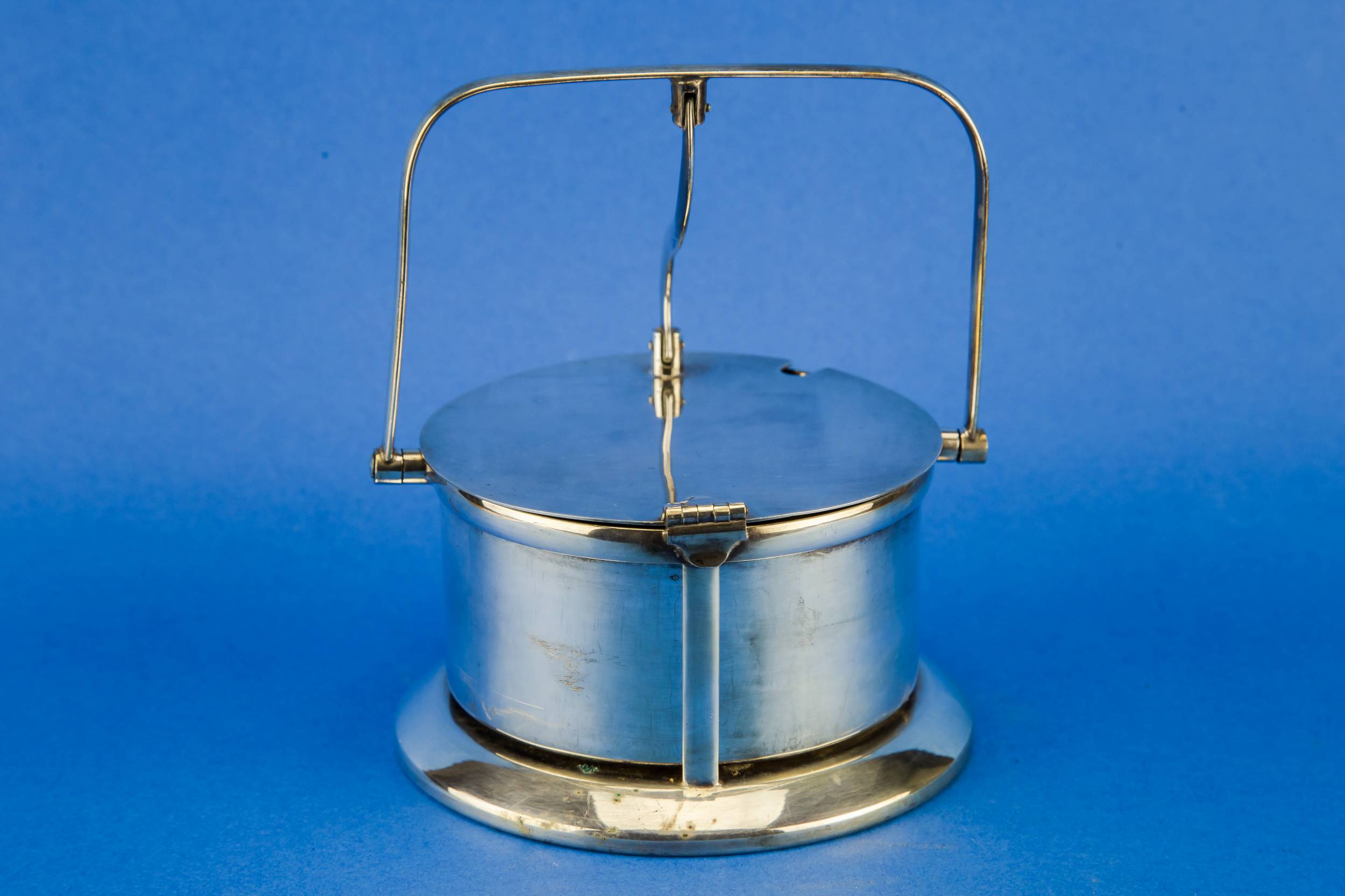 Silver Plated Elegant — Silver plated condiment pot 2