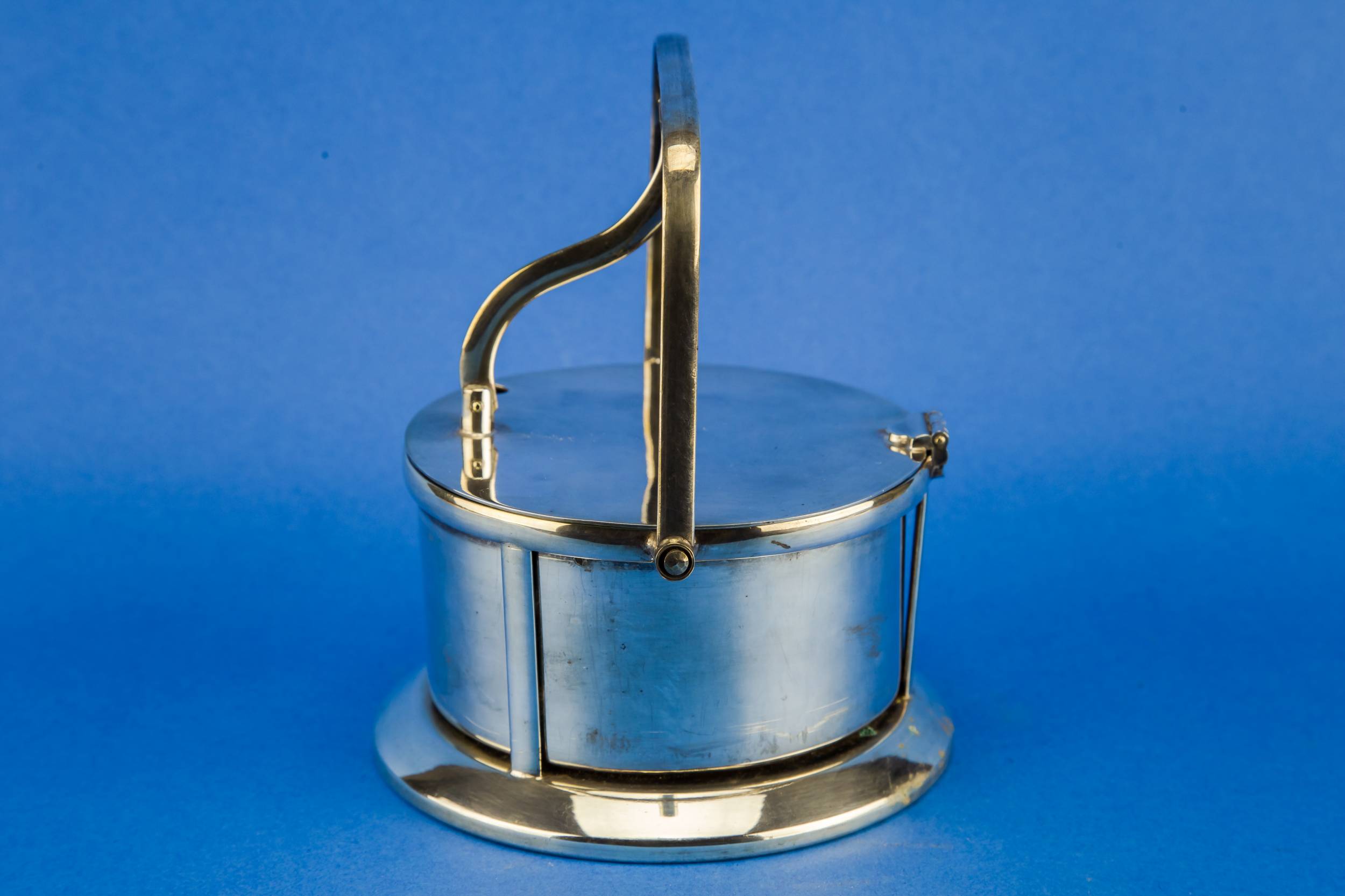 Silver Plated Elegant — Silver plated condiment pot 3