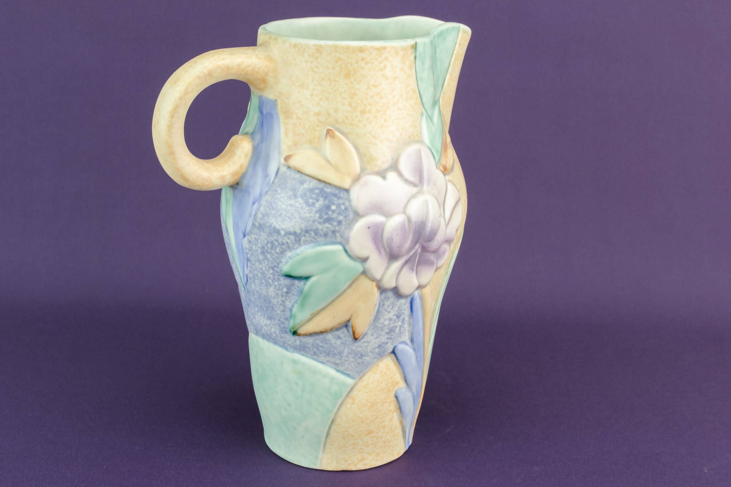 Vintage Ceramic JUG — Art Deco water jug 2