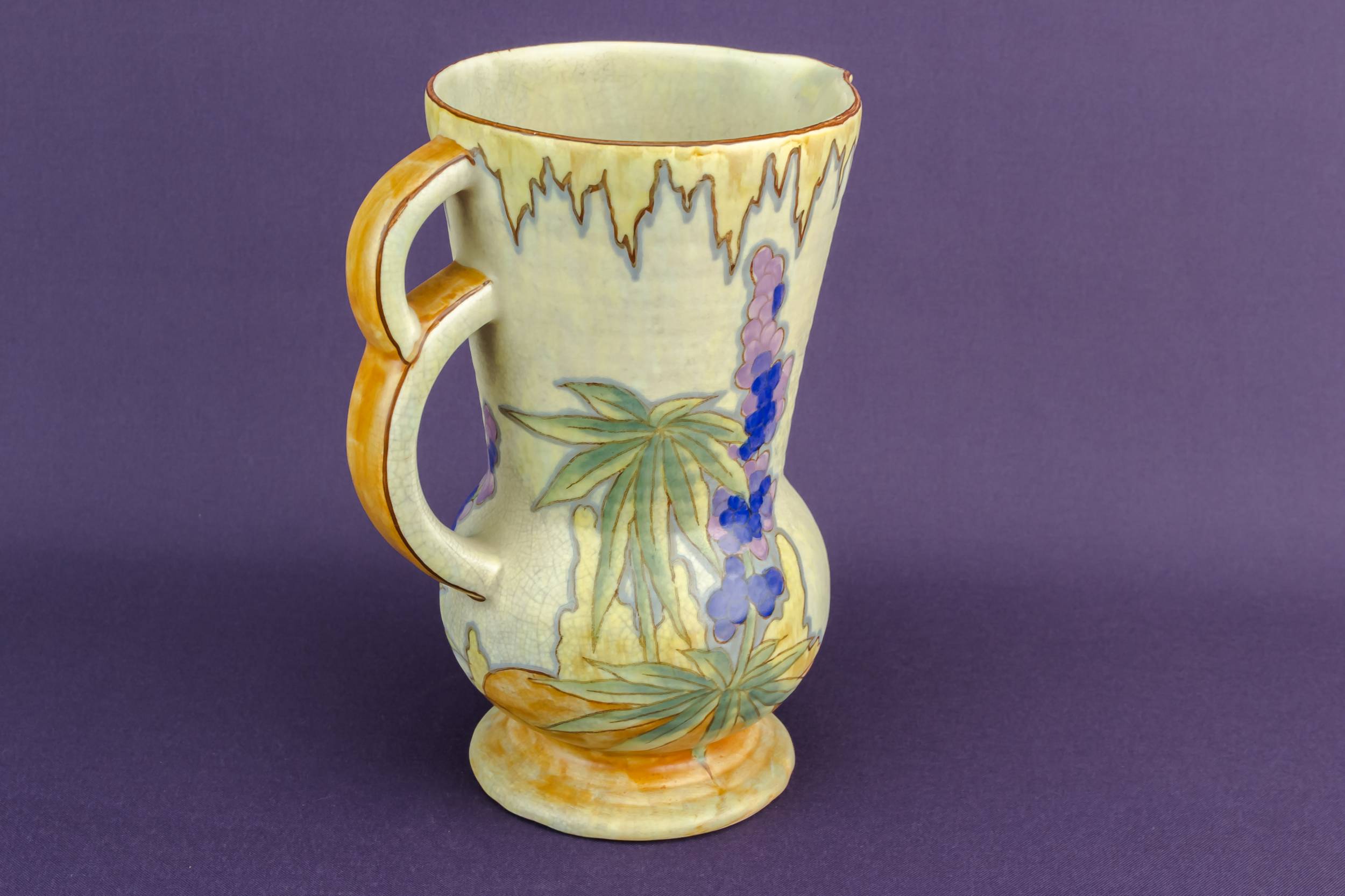 Beautiful Vintage JUG — Art Deco flower jug 2