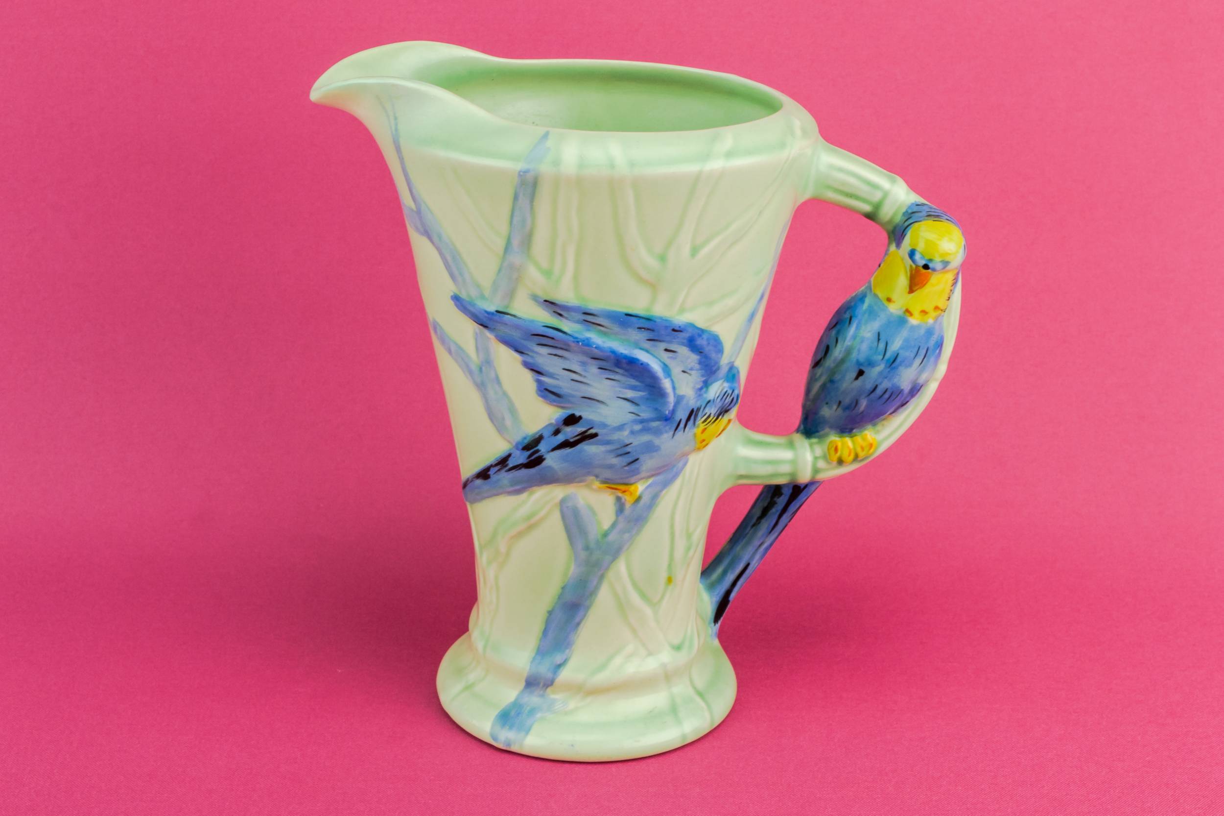 Vintage Art Deco — Green Art Deco jug
