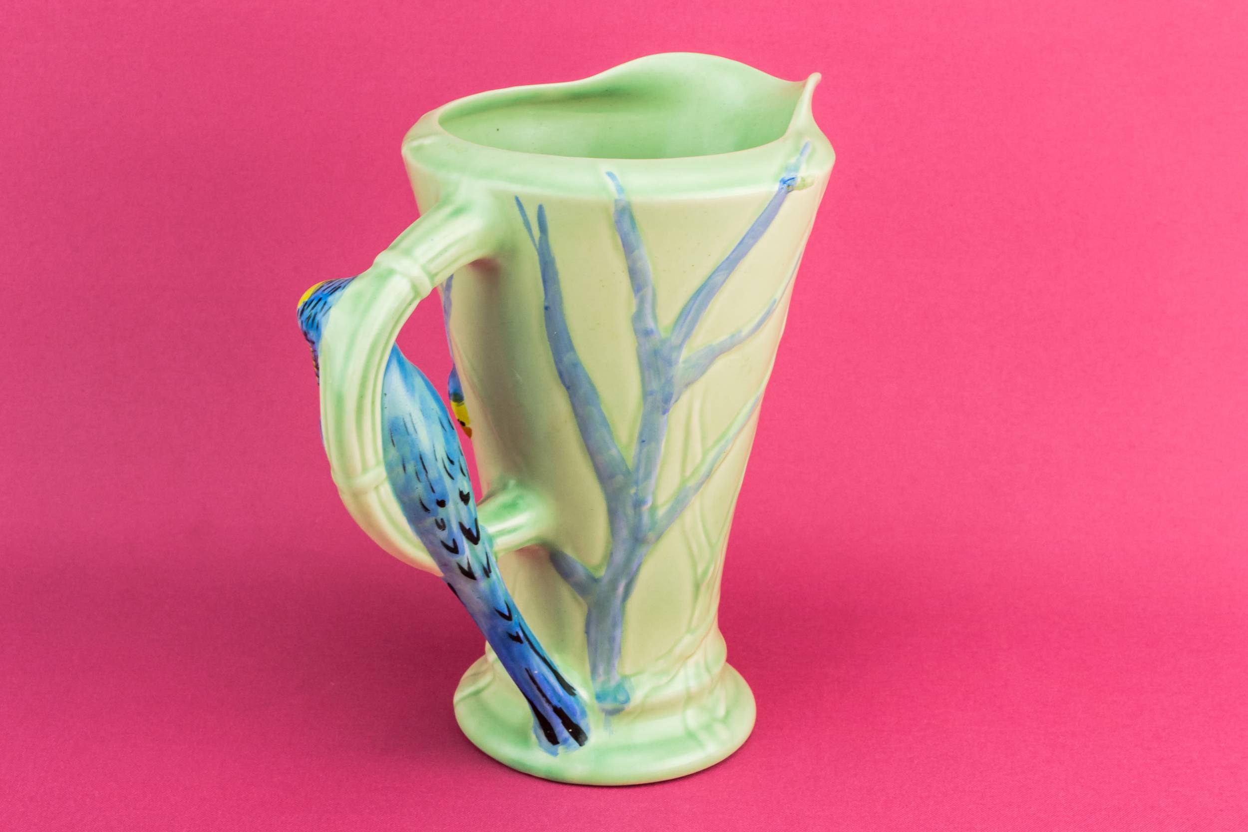Vintage Art Deco — Green Art Deco jug 2