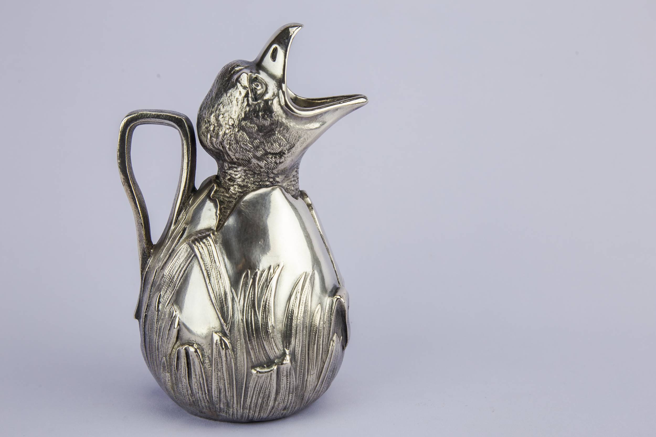 Jean Garnier Pewter — Art Nouveau pewter jug 2