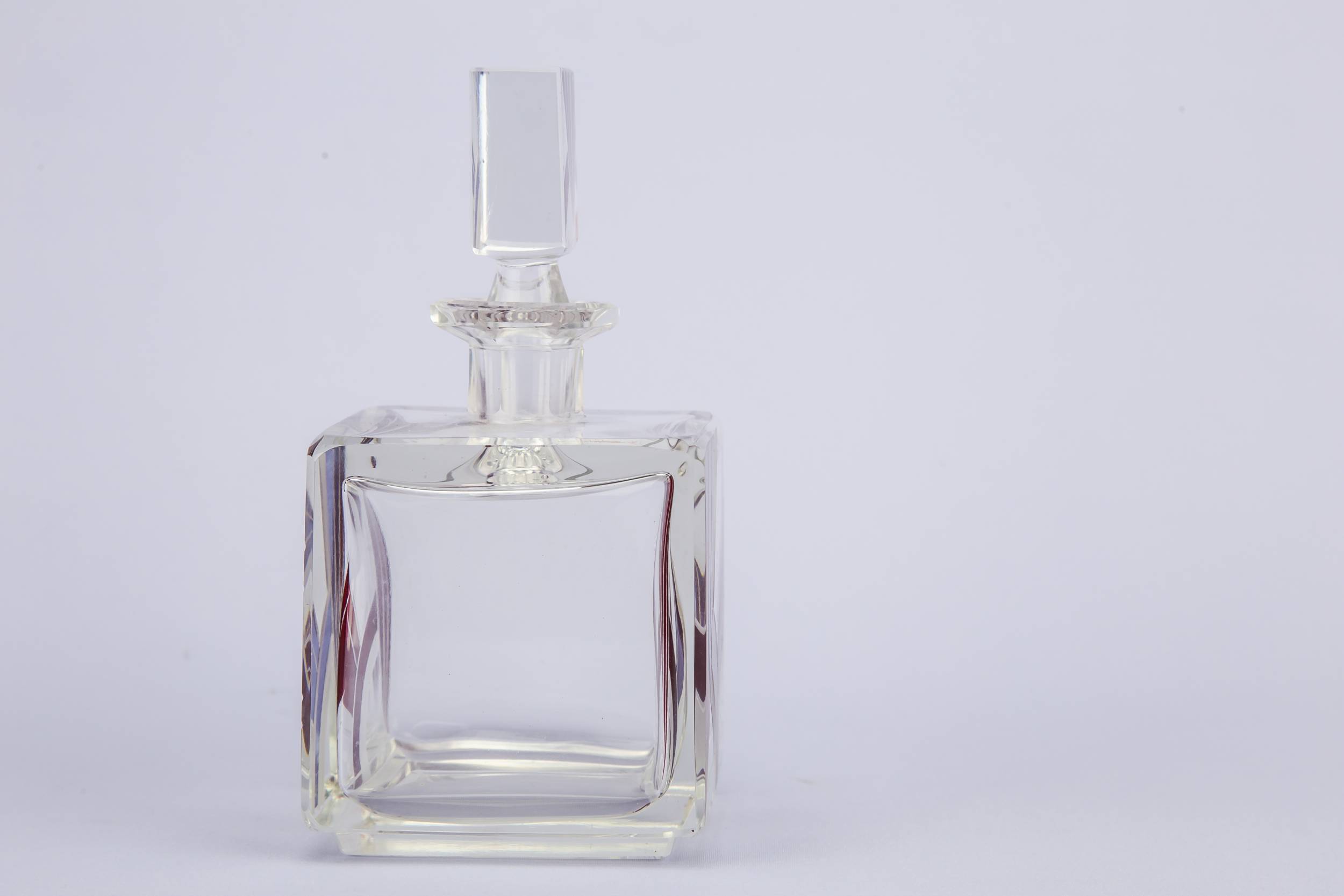 Cut Glass Antique — Cut glass whisky decanter 4