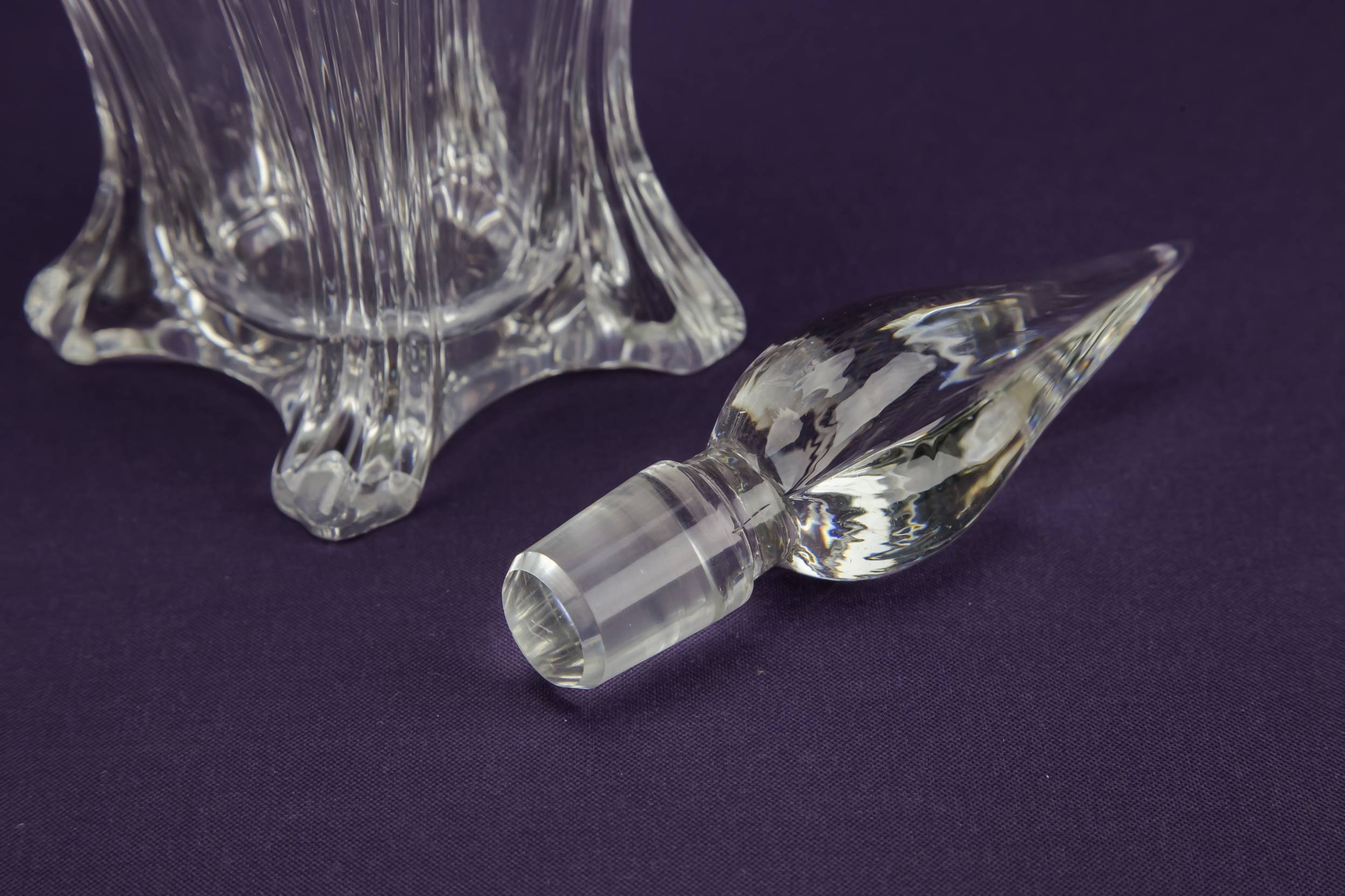 Silver Blown Glass — Dessert wine decanter 2