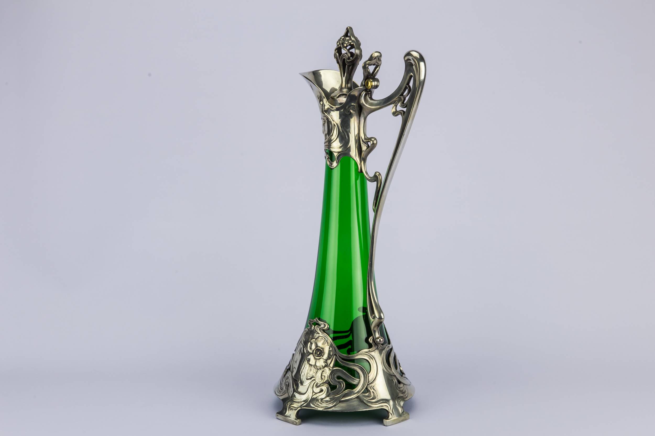 WMF Blown Glass — Art Nouveau wine carafe 2