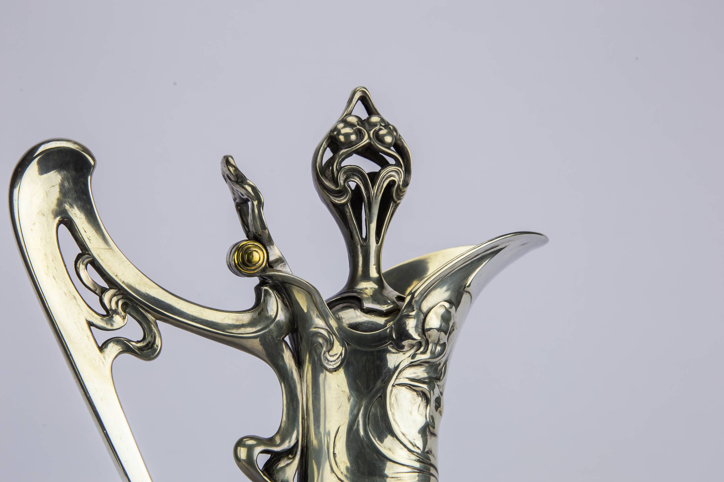 WMF Blown Glass — Art Nouveau wine carafe 13