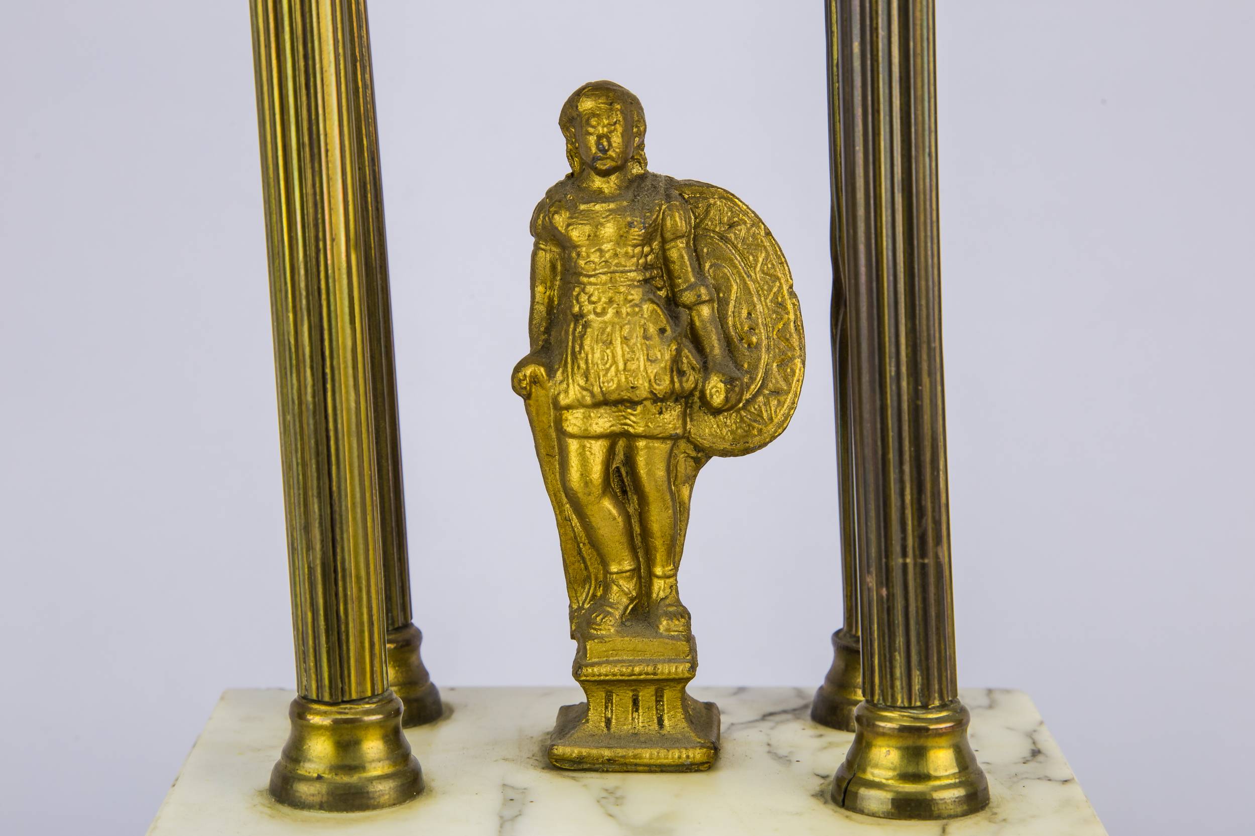 Neo-classical Marble Gallic — Gallic soldier obelisk 2