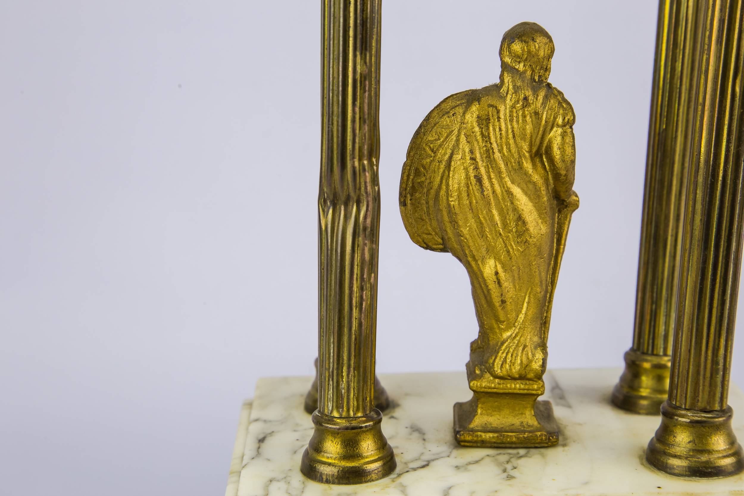 Neo-classical Marble Gallic — Gallic soldier obelisk 7
