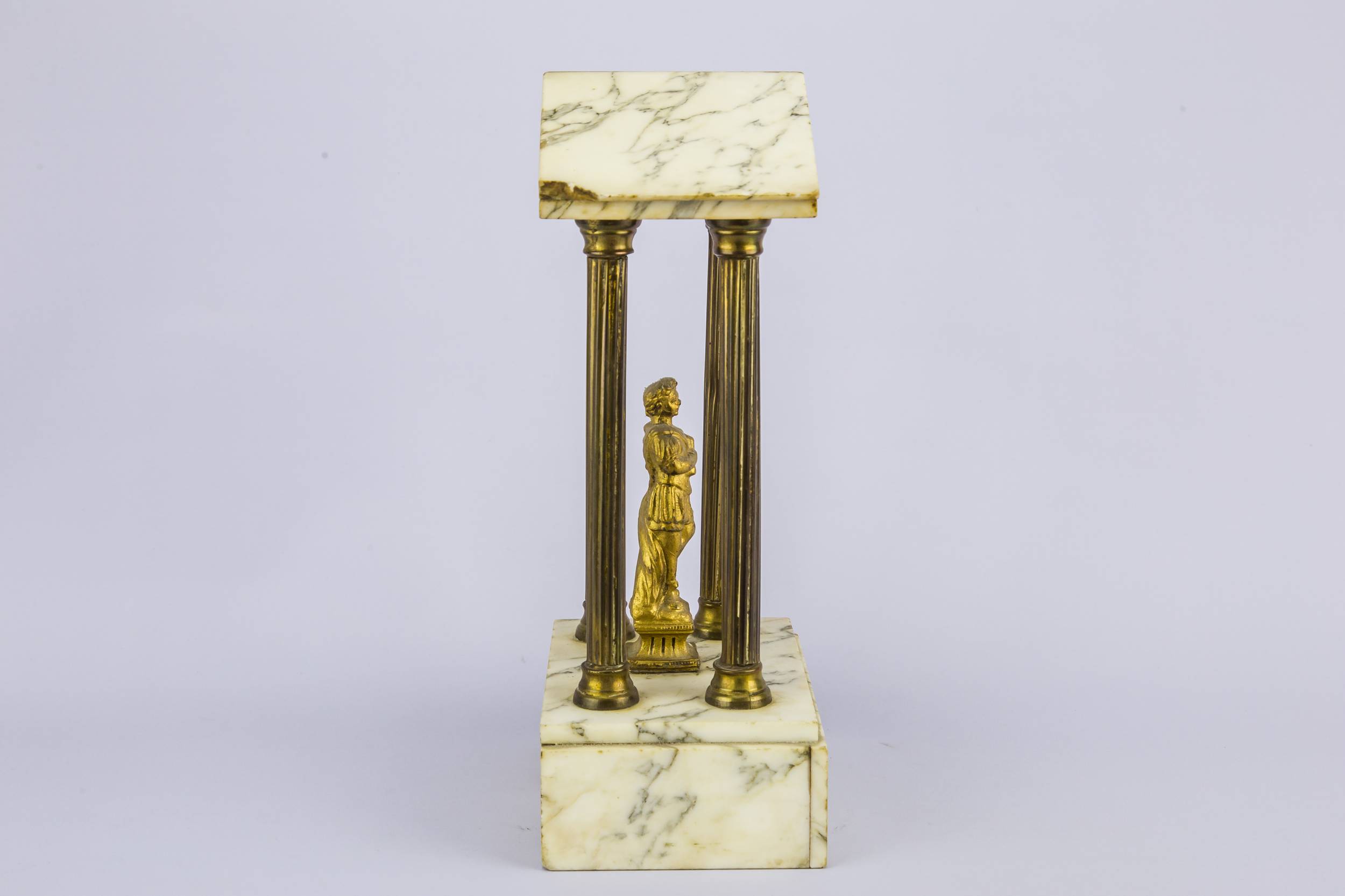 Neo-classical Marble Roman — Roman soldier obelisk 4