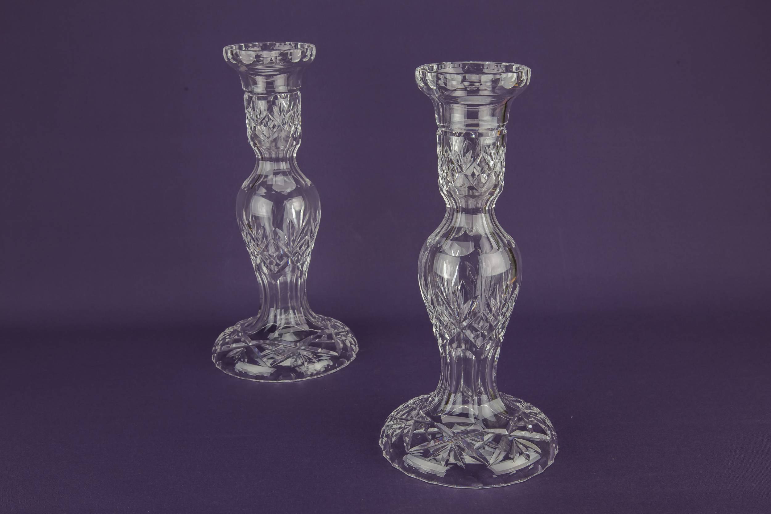 Retro Vintage Waterford — 2 Waterford candlesticks 1