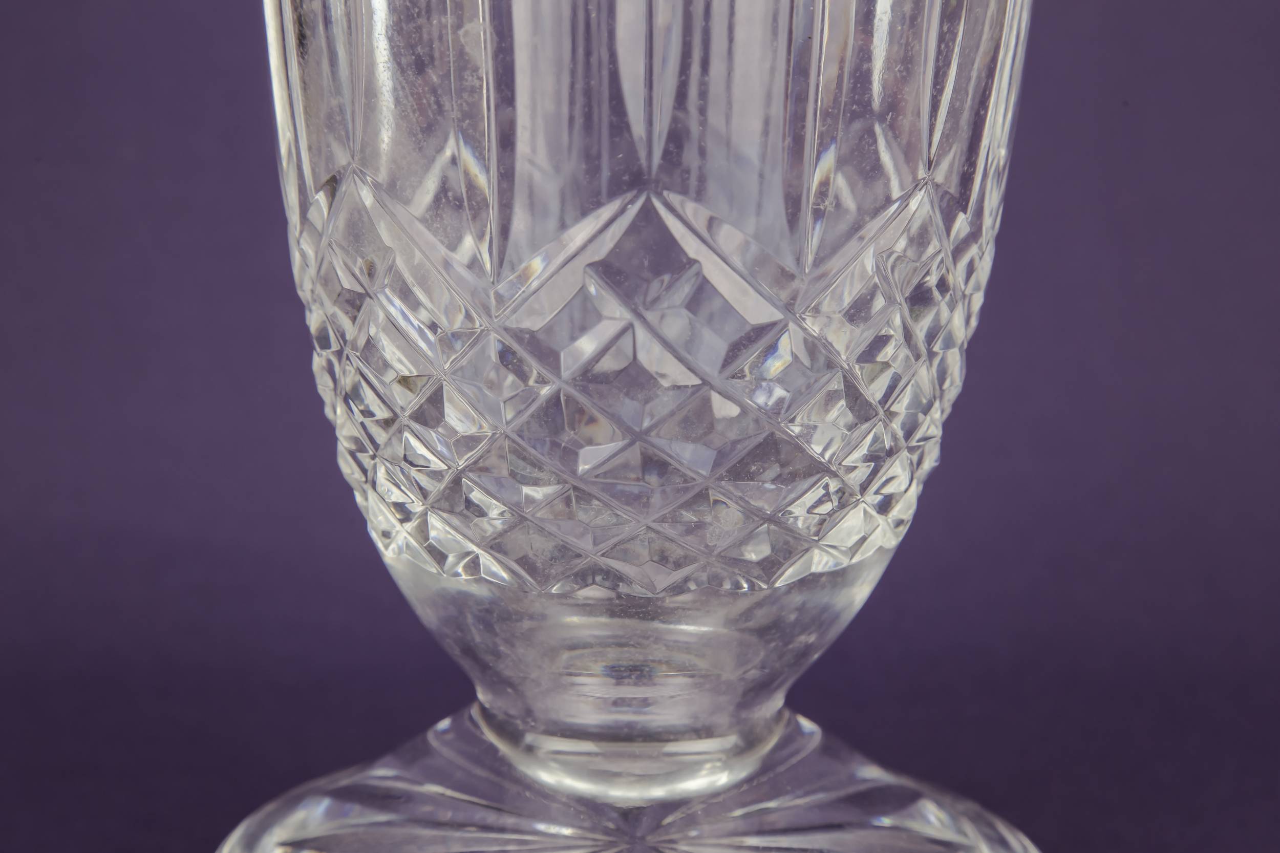 Modernist Charming Trumpet — Crystal glass vase 1