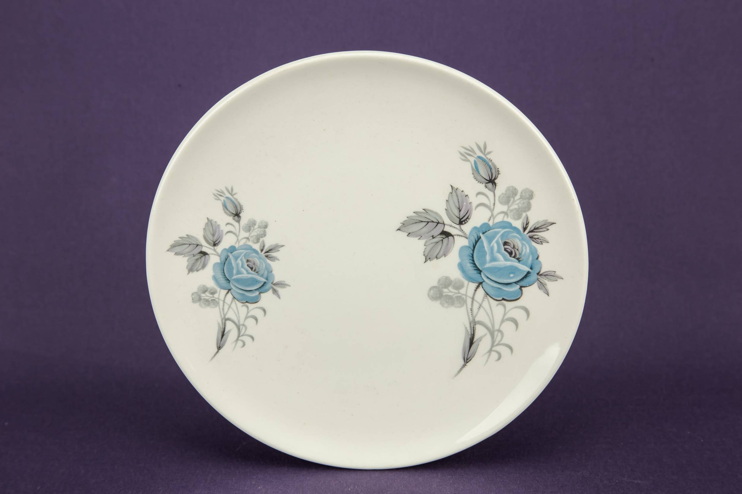Vintage Modernist Floral — Dessert set for 6 2