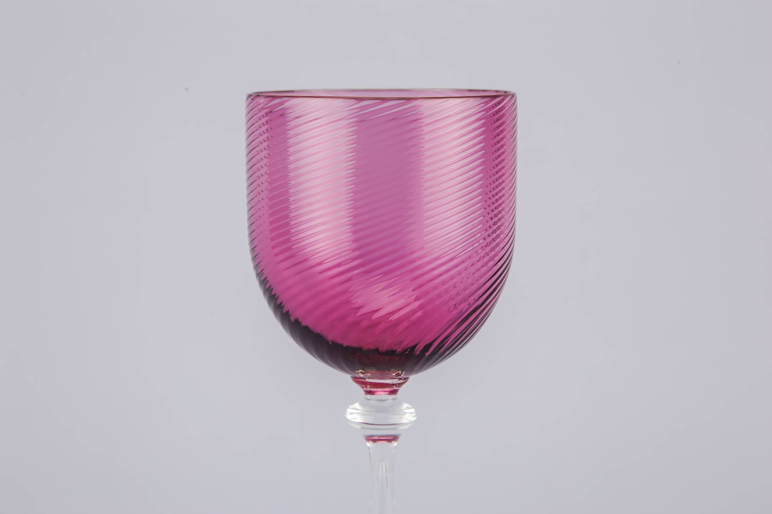 Art Nouveau Antique — 6 medium wine glasses 1