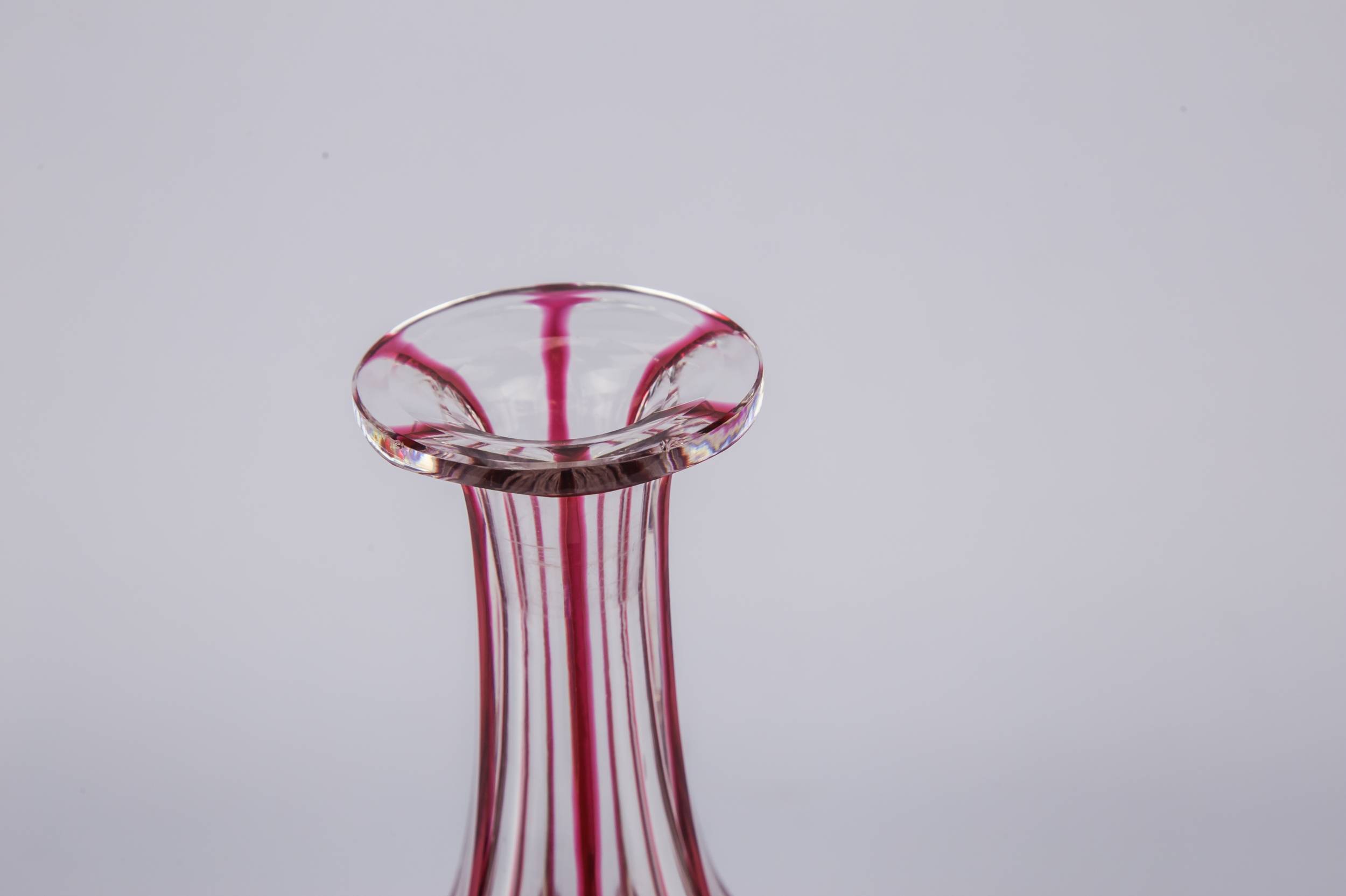 Antique Cut Glass — Cut glass port decanter 3