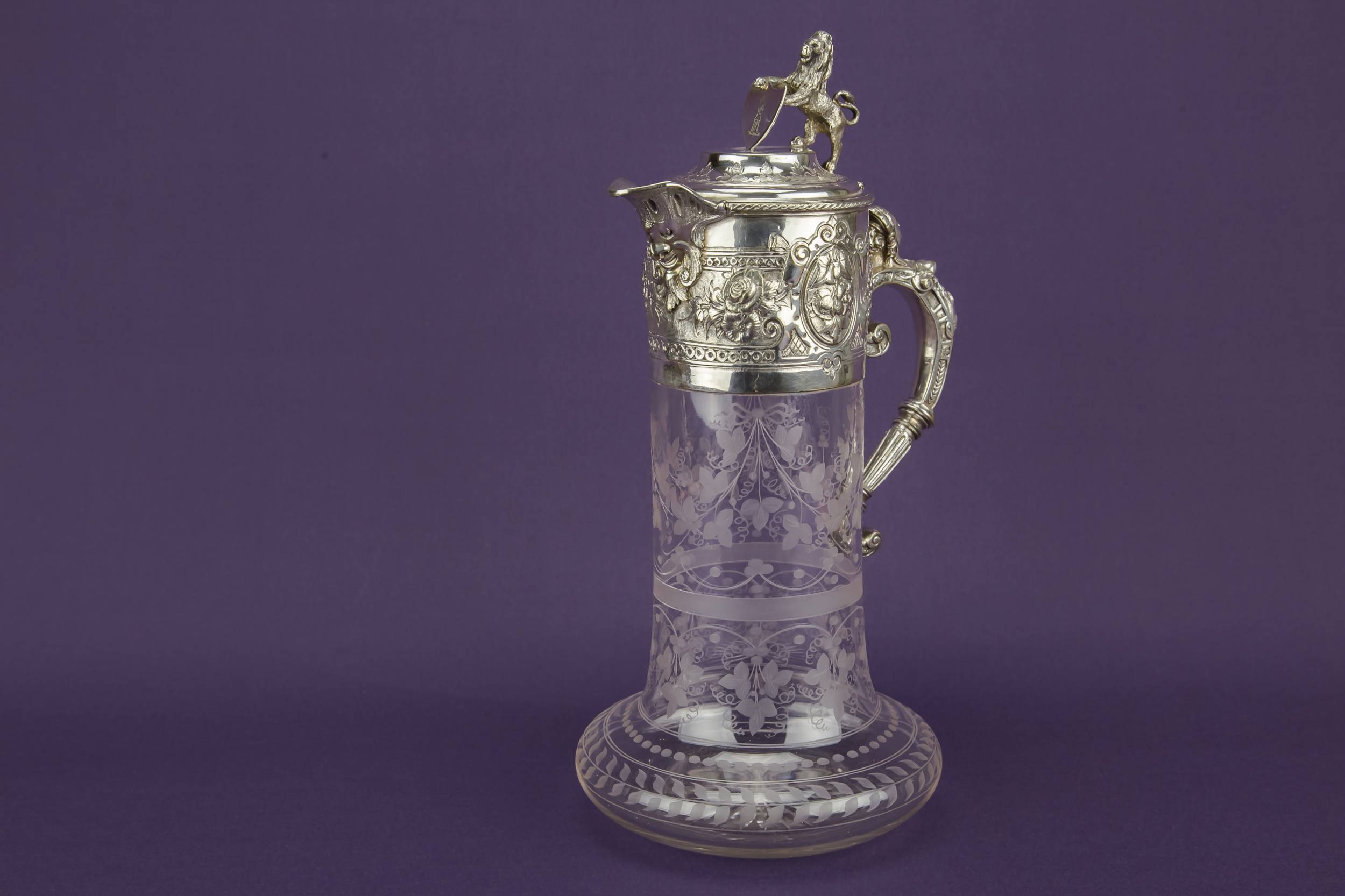 Antique Flagon Port — Renaissance wine jug 6