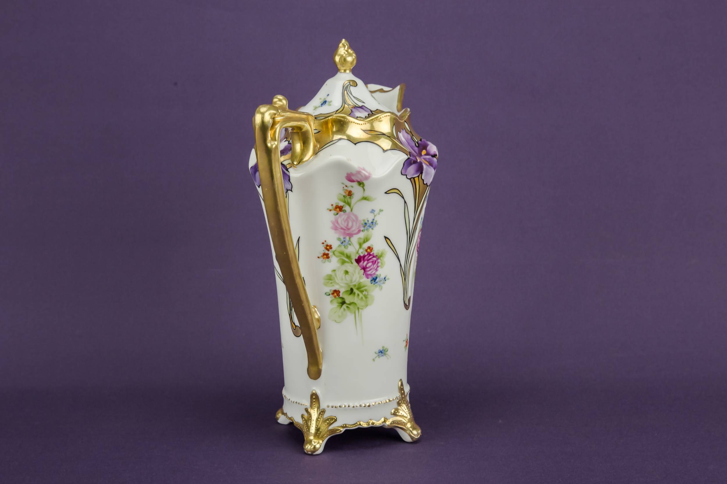 Persons Art Nouveau — Art Nouveau coffee set for 6 4