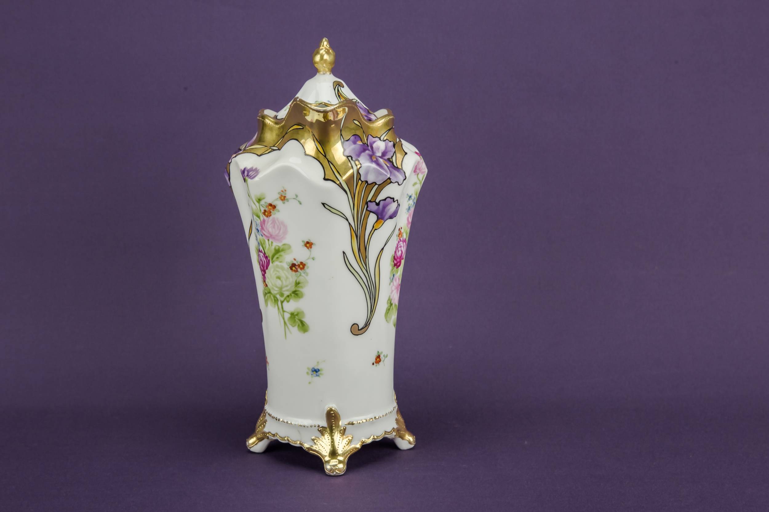 Persons Art Nouveau — Art Nouveau coffee set for 6 5