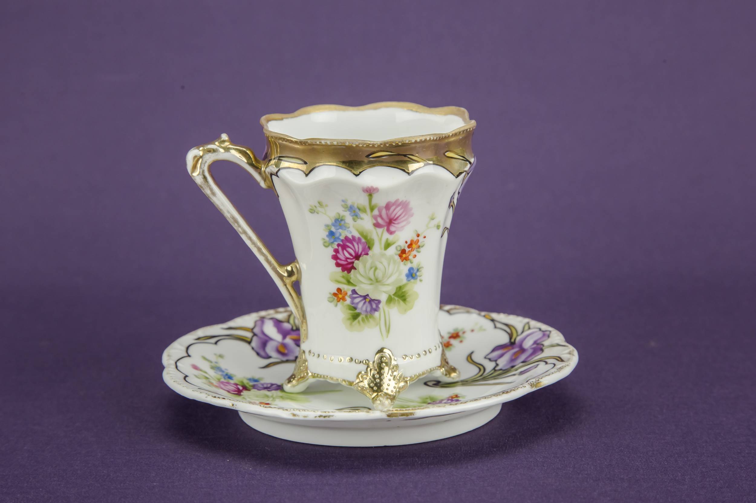 Persons Art Nouveau — Art Nouveau coffee set for 6 8