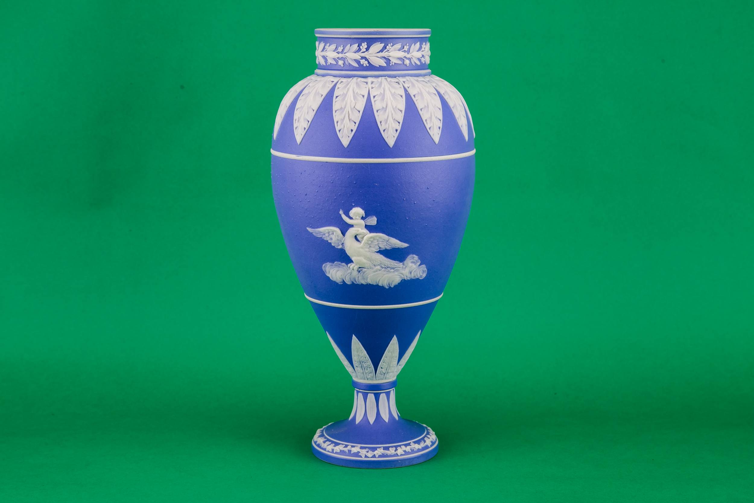Opulent Neo-classical Jasperware — Jasperware lamp base 1