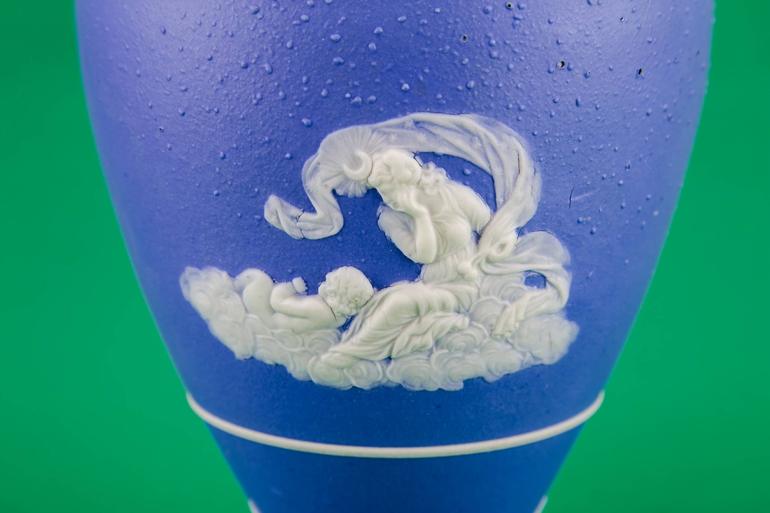 Opulent Neo-classical Jasperware — Jasperware lamp base 4