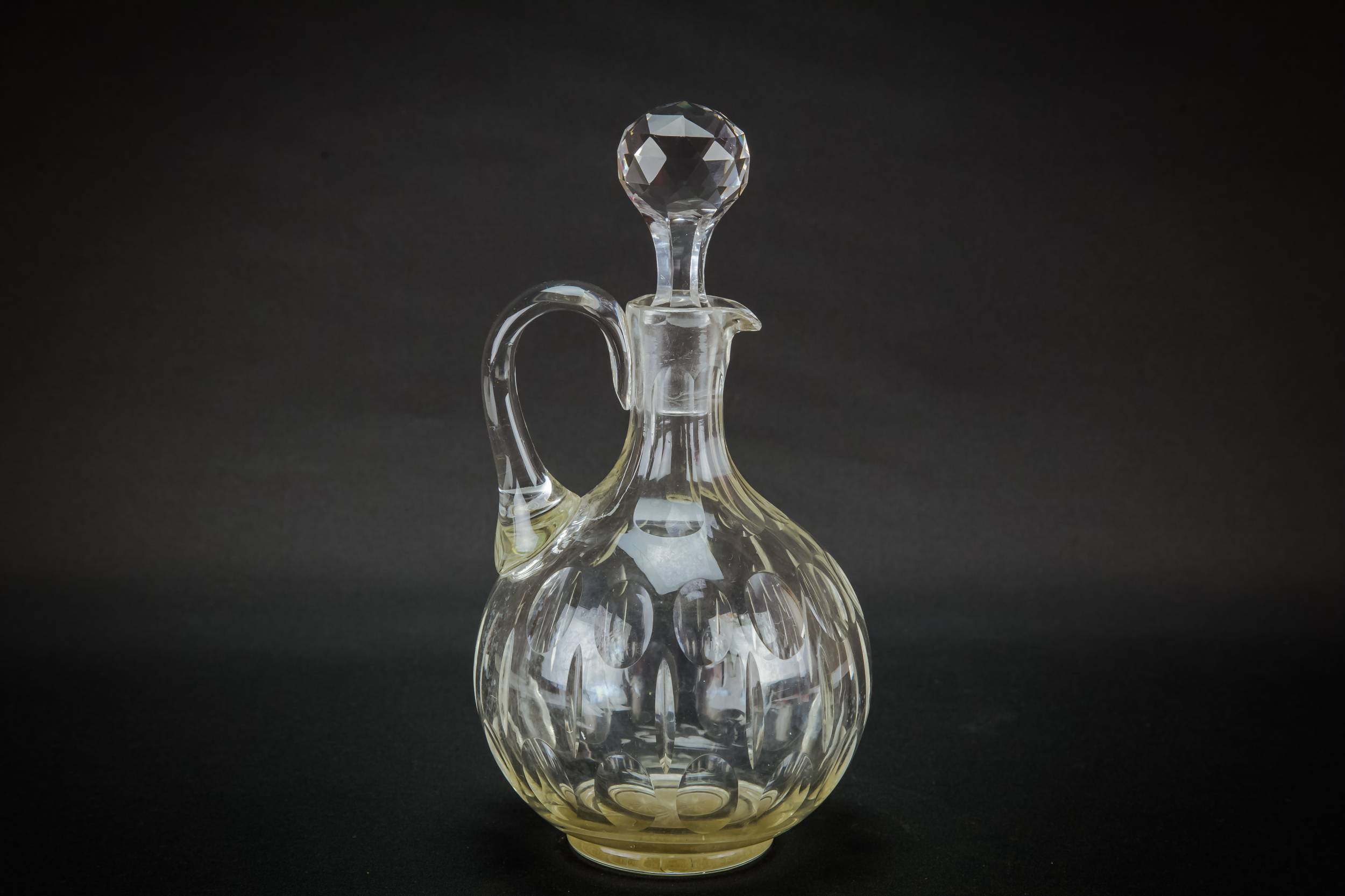 Cut Glass Victorian — Cut glass wine carafe 2