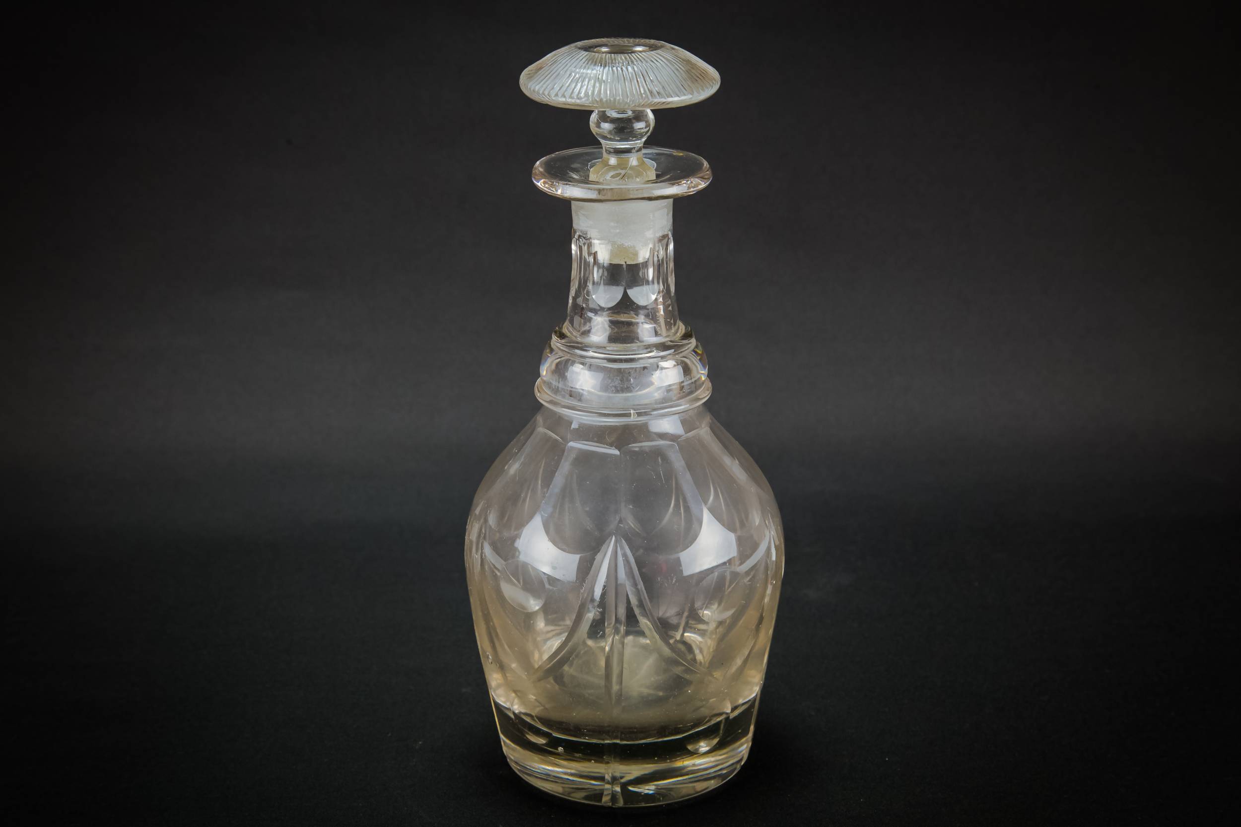 Cut Glass Antique — Cut glass sherry decanter