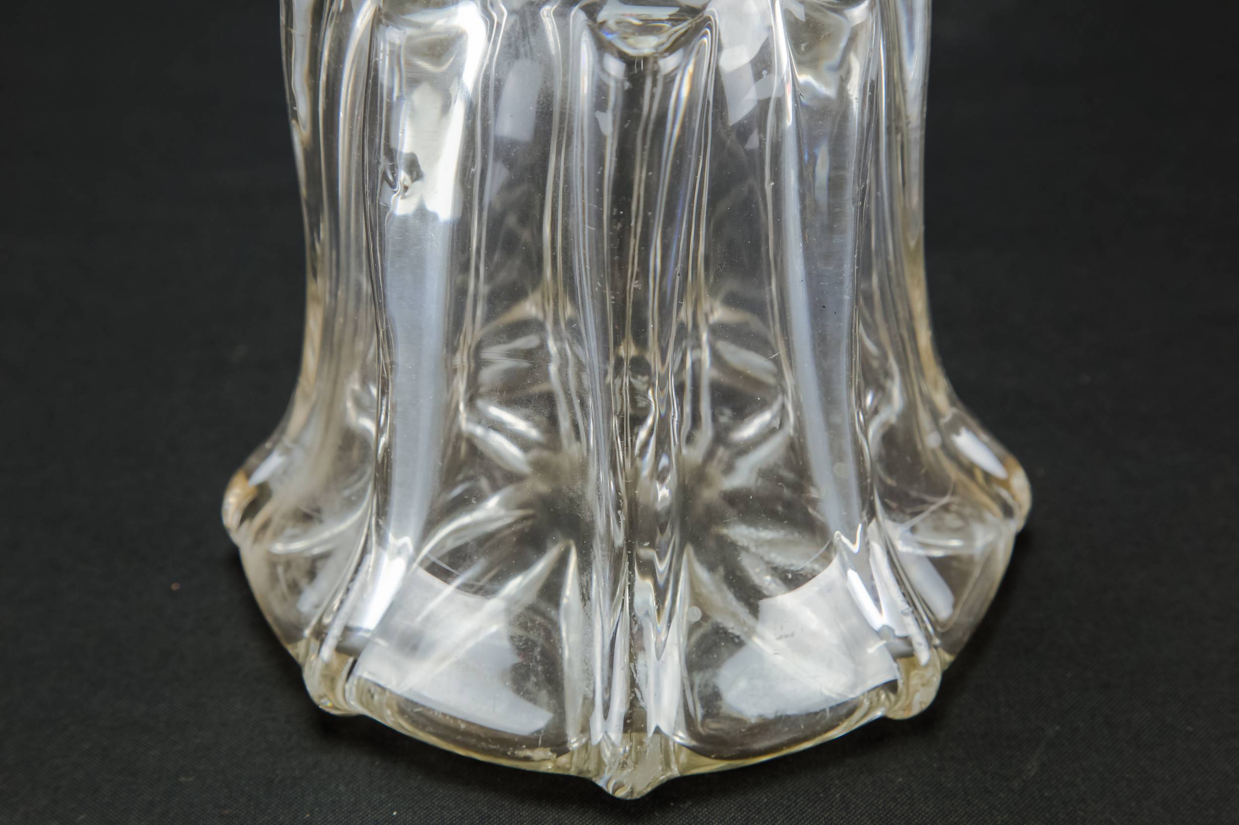 Blown Glass Antique — Newcastle pillar decanter 3