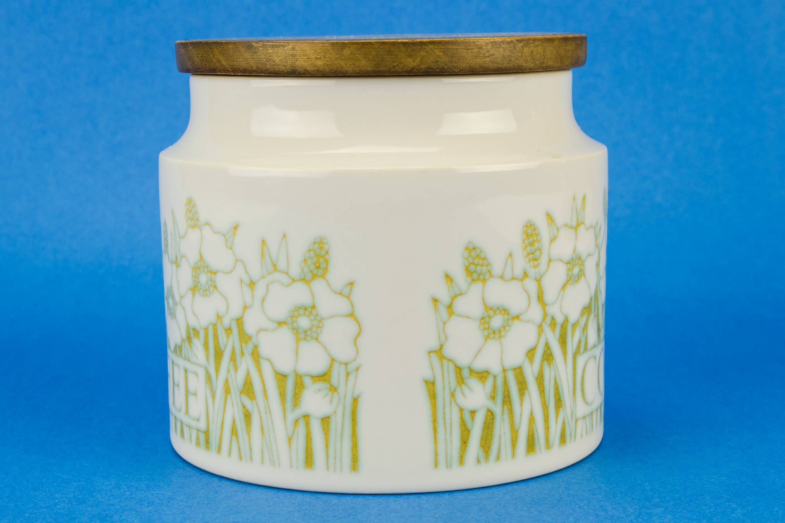 Modernist Vintage Hornsea — Hornsea coffee jar 1