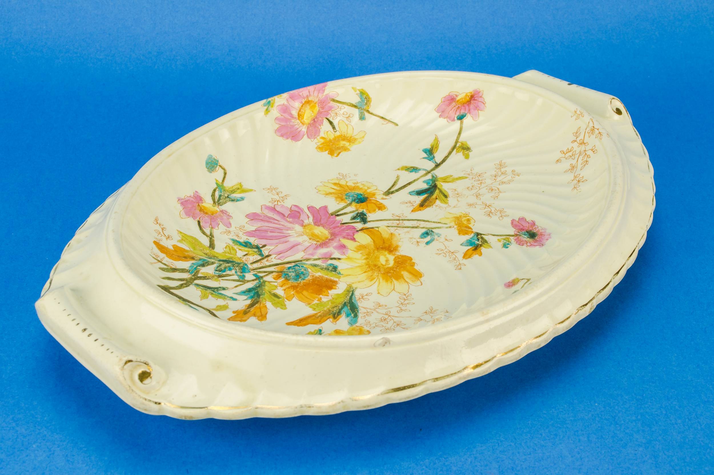 Ceramic Aesthetic Movement — Cheese serving platter 1